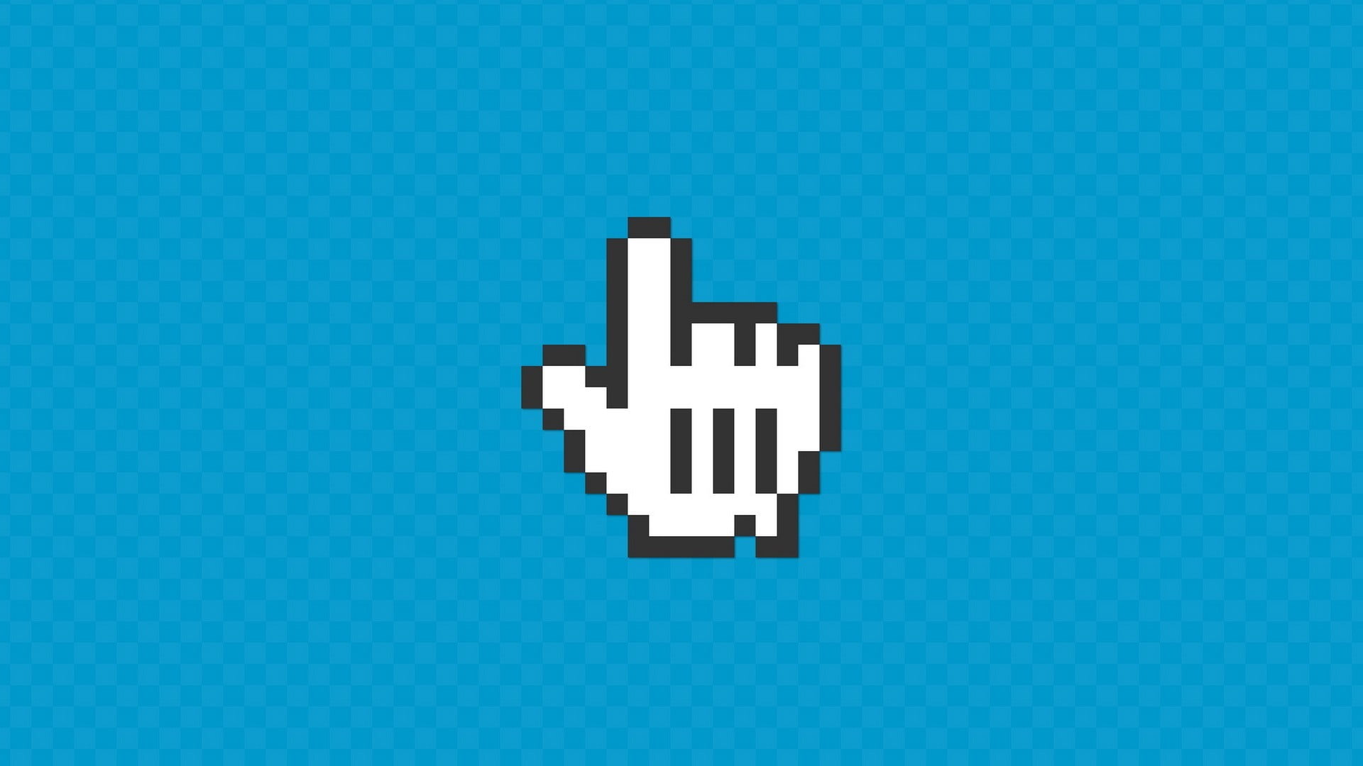 copy space, puzzle, 1080P, blue, hand gesture, solution, arrangement, square, connection, no people, shape, blue background, creativity, mickey, simplicity, HD Wallpaper