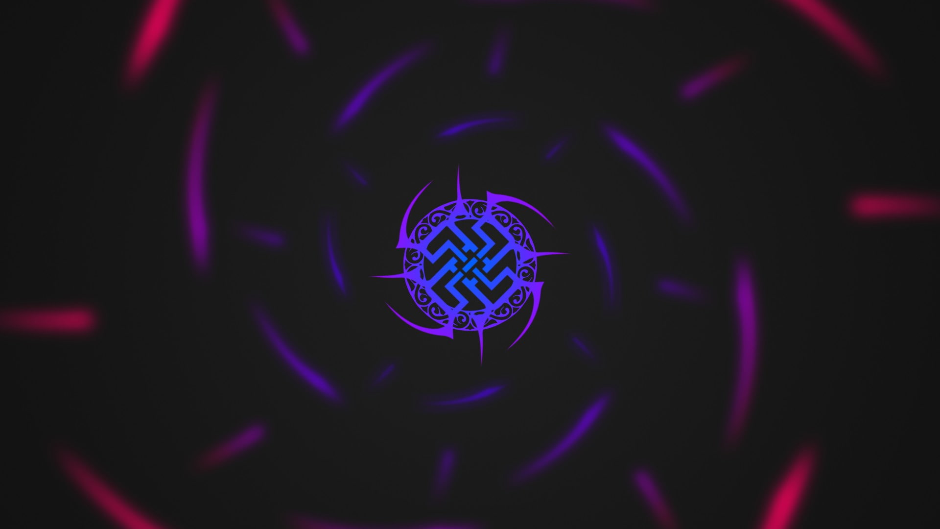 minimalism, swastika, black, 1080P, Tribal, Colorful, HD Wallpaper