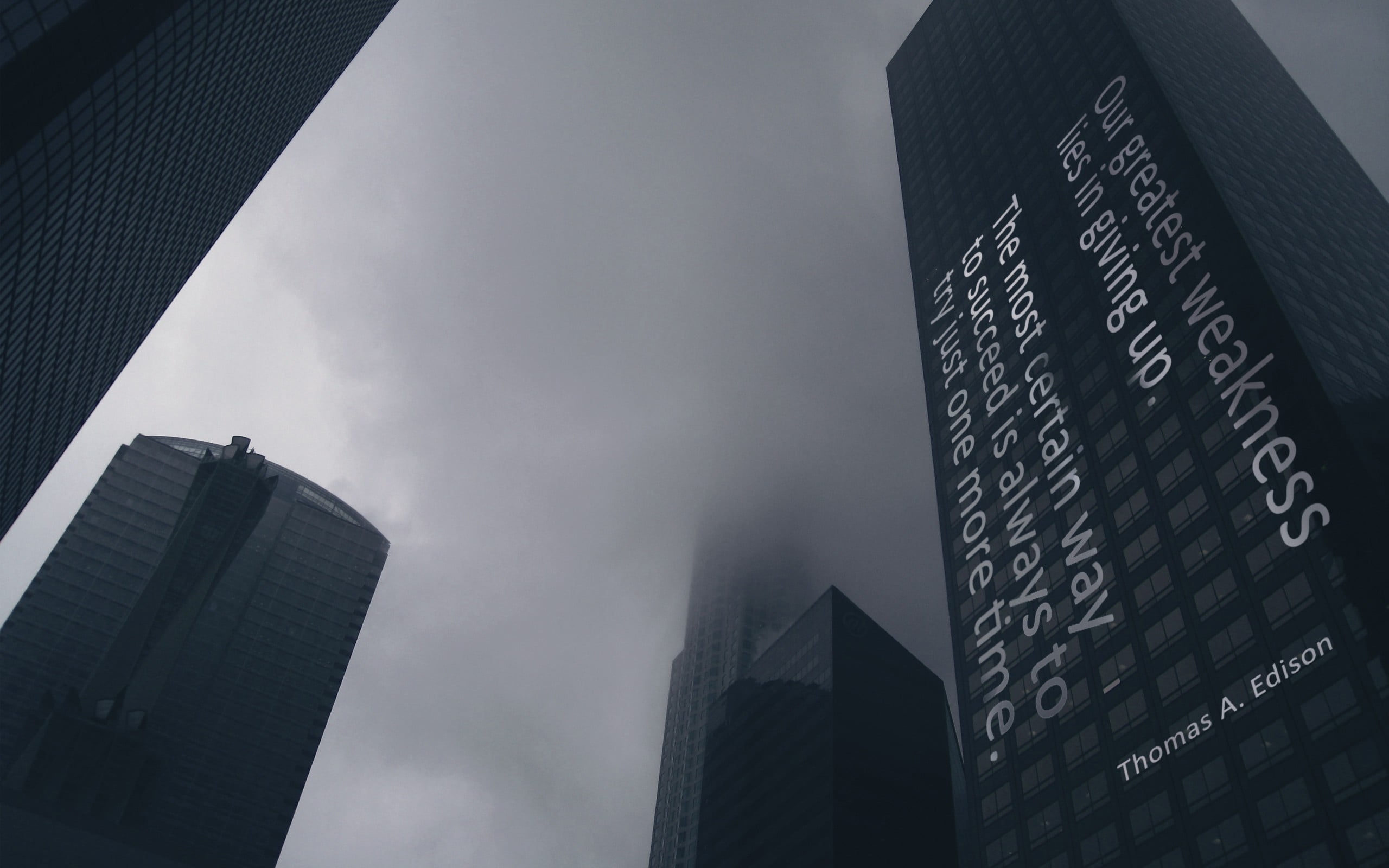 sky, computer, low angle view, text, modern, sign, laptop, communication, no people, building, building exterior, nature, financial district, black, day, HD Wallpaper