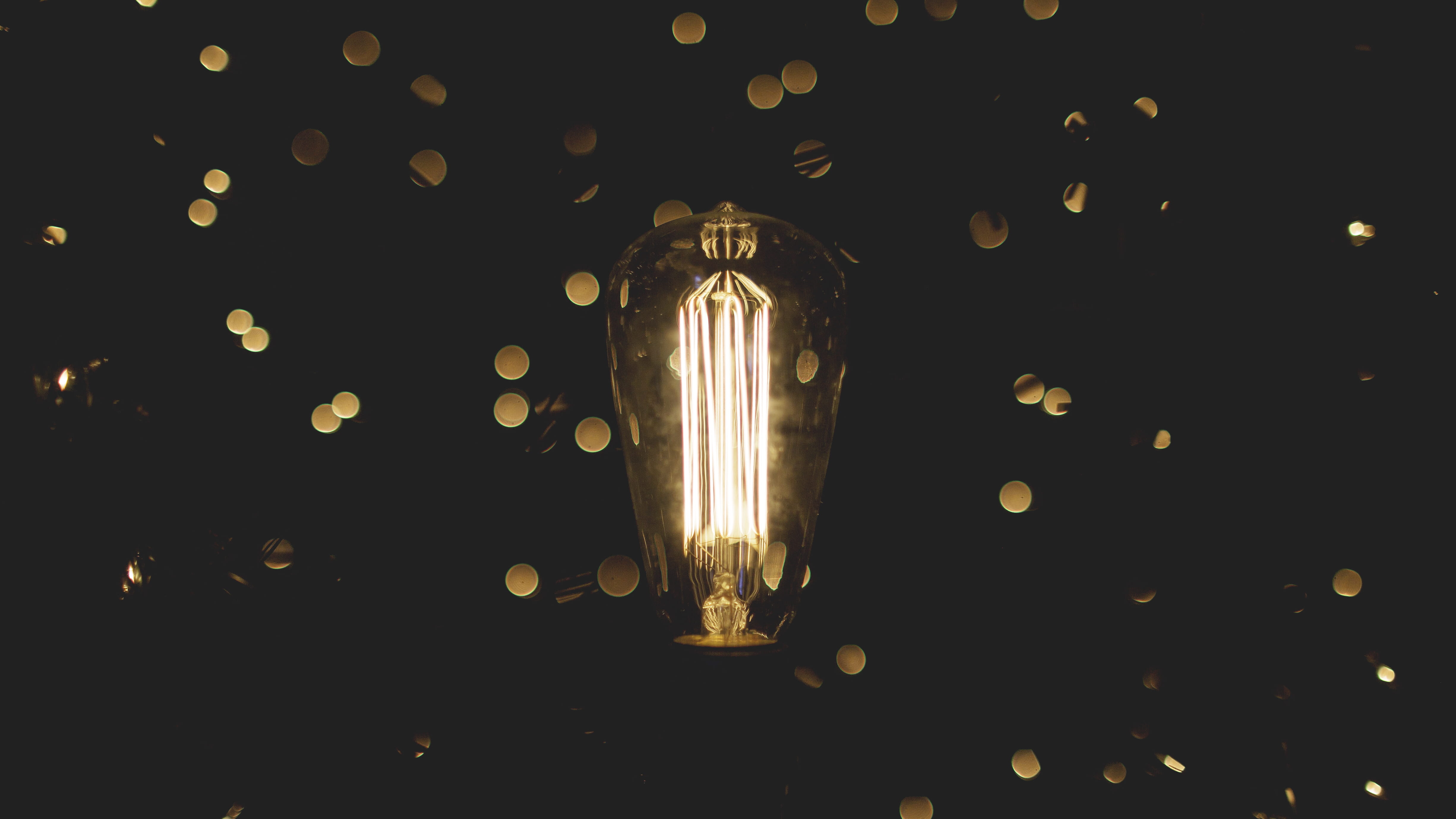 single Object, illuminated, bulb, glowing, closeup, lighting Equipment, shiny, symbol, dark, question, series, love, ideas, glass - Material, bright, lantern, HD Wallpaper
