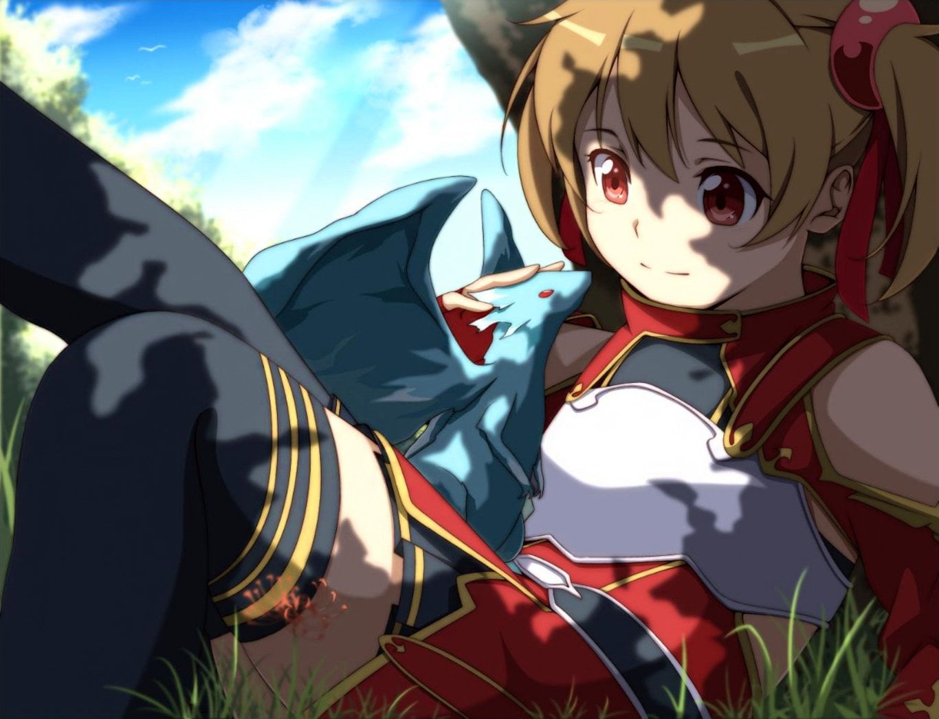 multi colored, art and craft, Sword Art Online, low angle view, amusement park, nature, close-up, arts culture and entertainment, craft, day, Silica (Sword Art Online), HD Wallpaper
