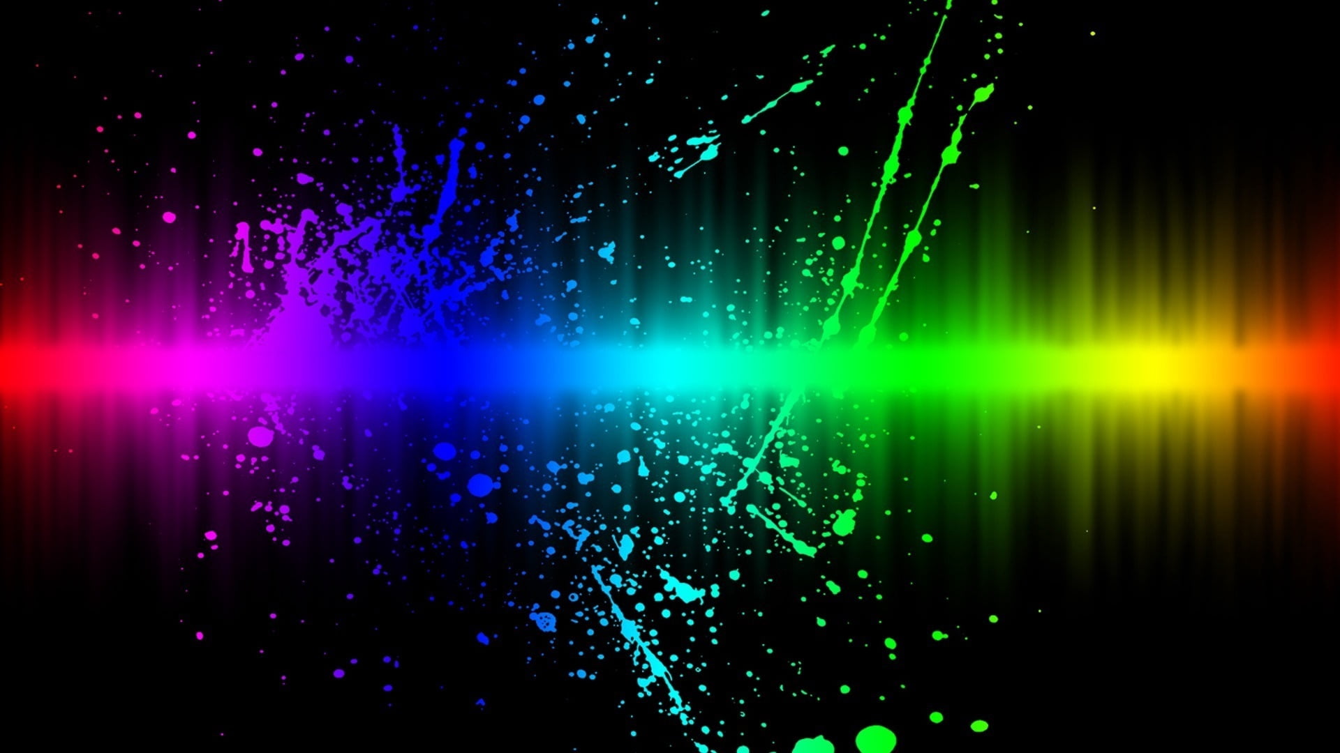 lighting equipment, astronomy, illustration, shiny, multi Colored, blue, light - Natural Phenomenon, star - space, paint, illuminated, dark, glowing, black Color, HD Wallpaper