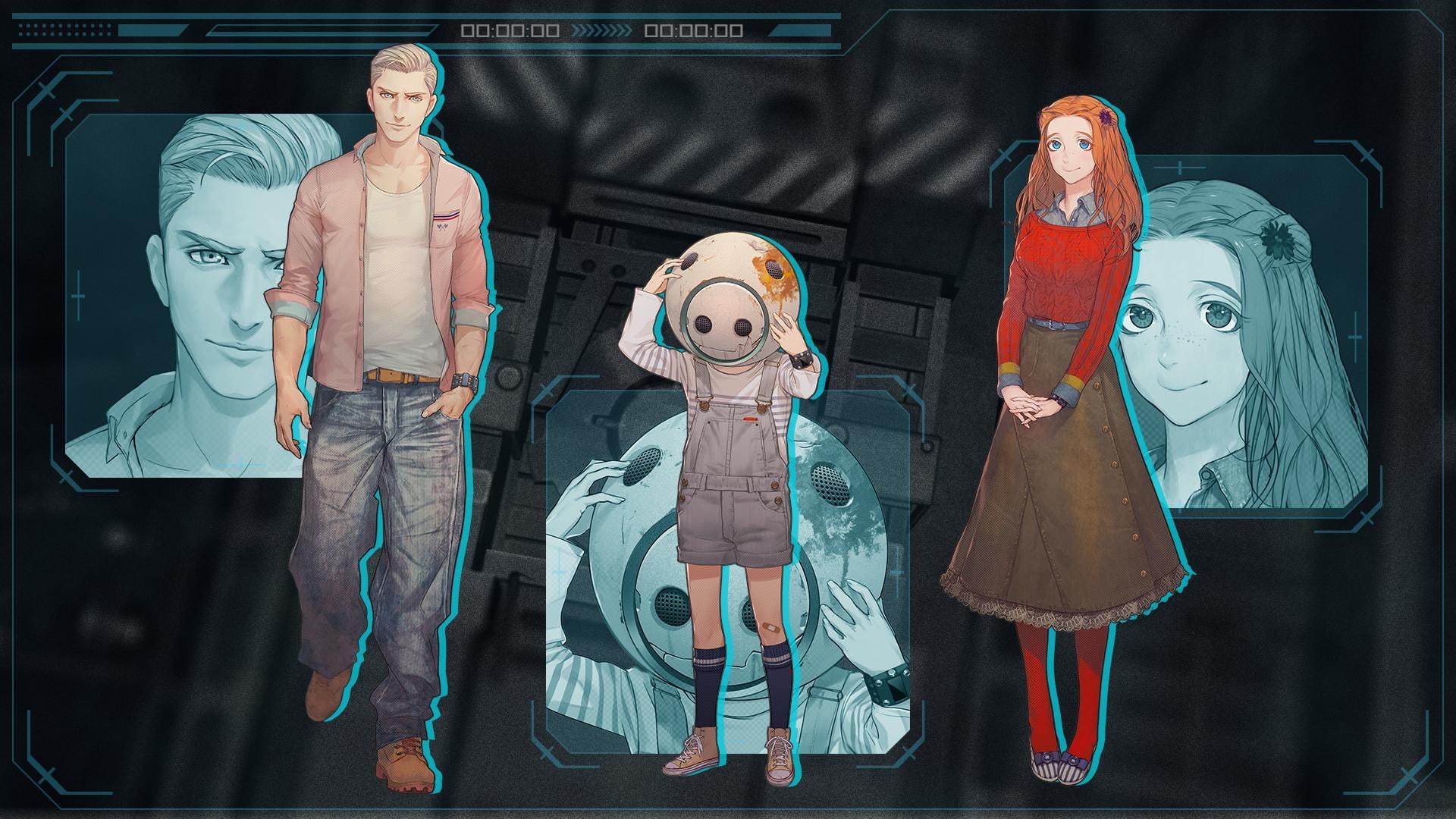 zero escape zero time dilemma, 1080P, HD Wallpaper