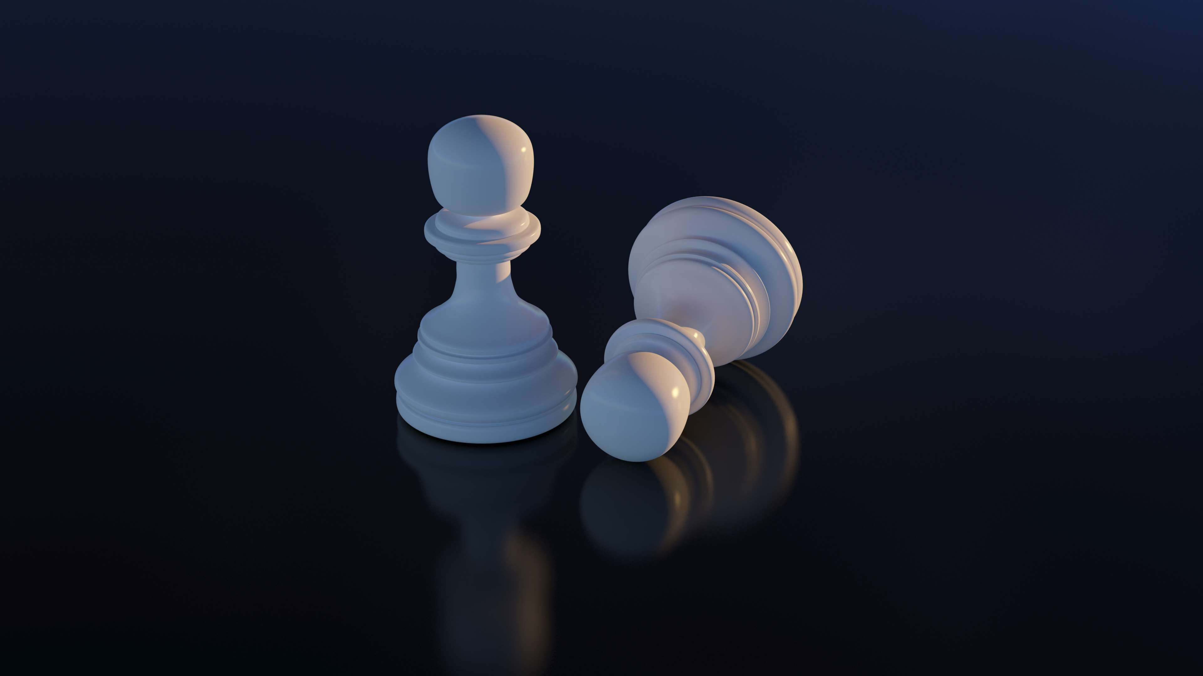 white, contrasts, game, close-up, lighting equipment, studio shot, reflection, energy efficient, leisure games, indoors, chess, black color, black background, HD Wallpaper