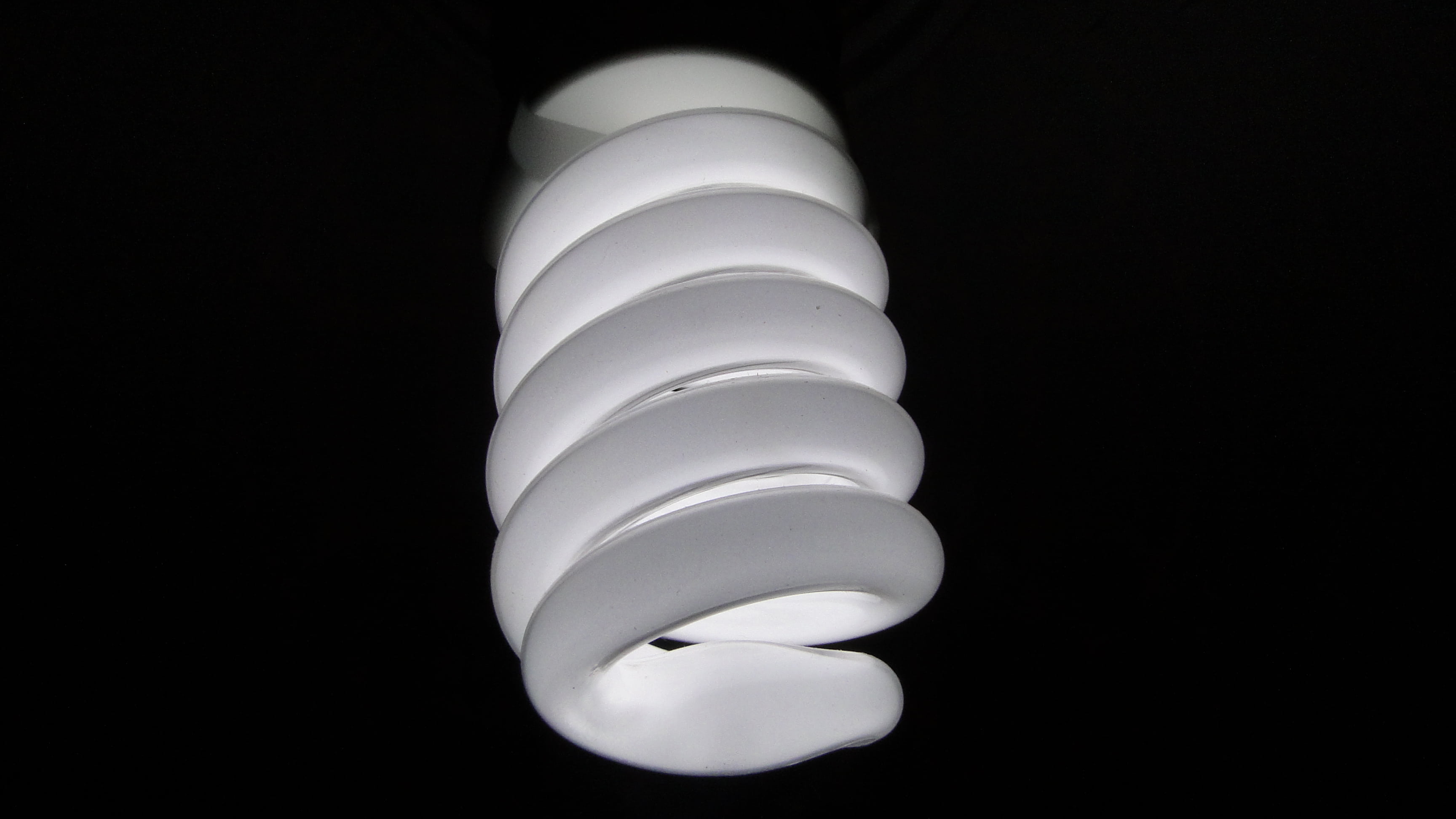 2K, bright, energy efficient lightbulb, copy space, fluorescent, art, lighting equipment, energy efficient, macro, fluorescent light, no people, close-up, HD Wallpaper