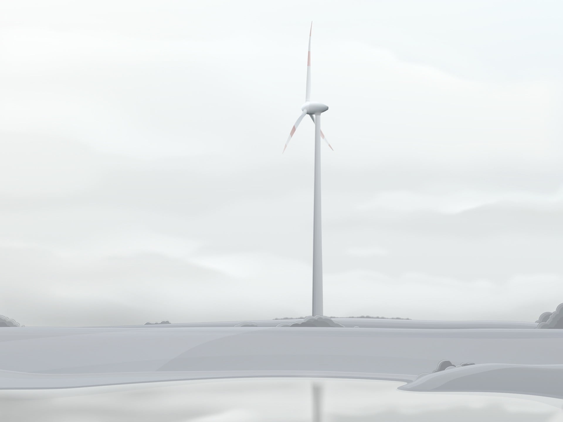day, nature, spinning, propeller, mill, outdoors, blue, wind, turbine, recycling, sky, alternative Energy, efficiency, equipment, renewable energy, wind Power, HD Wallpaper