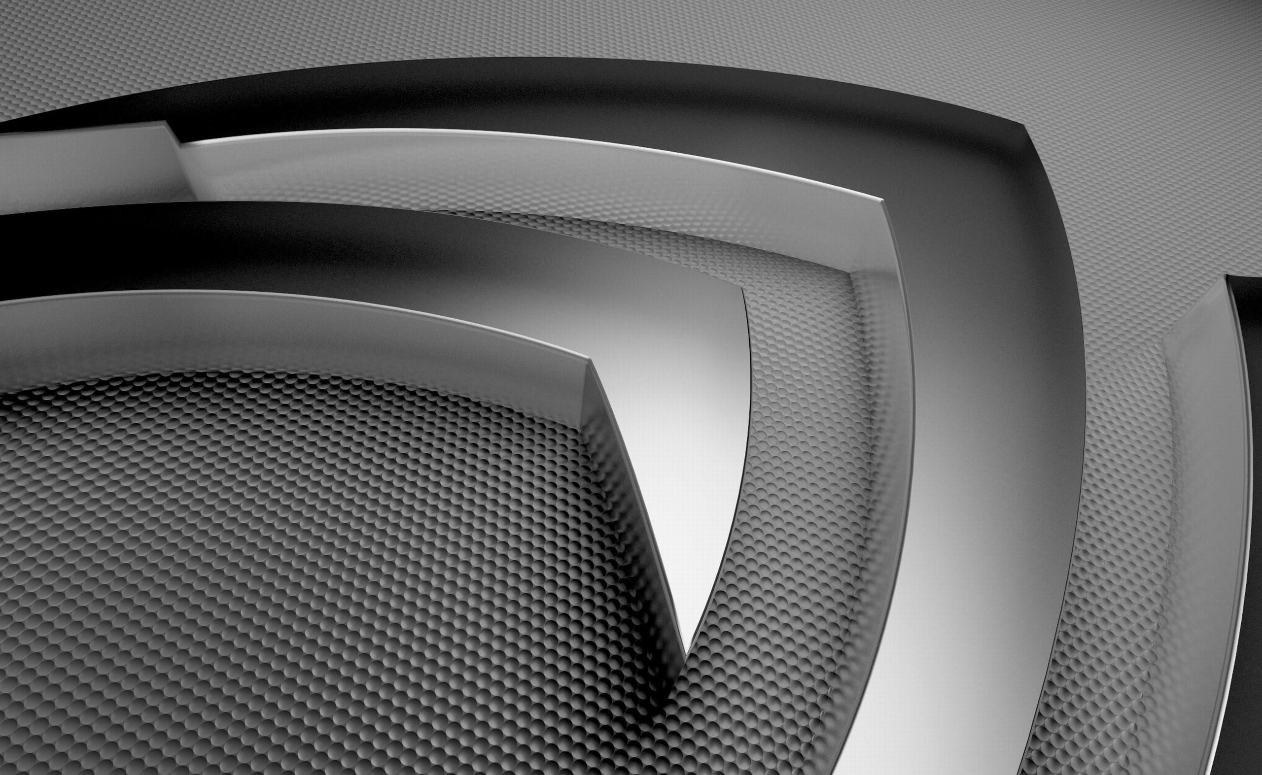nvidia claw, nVIDIA, Computers, 3d nvidia claw, nvidia claw light gray, Gray, 2K, nvidia art, claw, nvart, HD Wallpaper