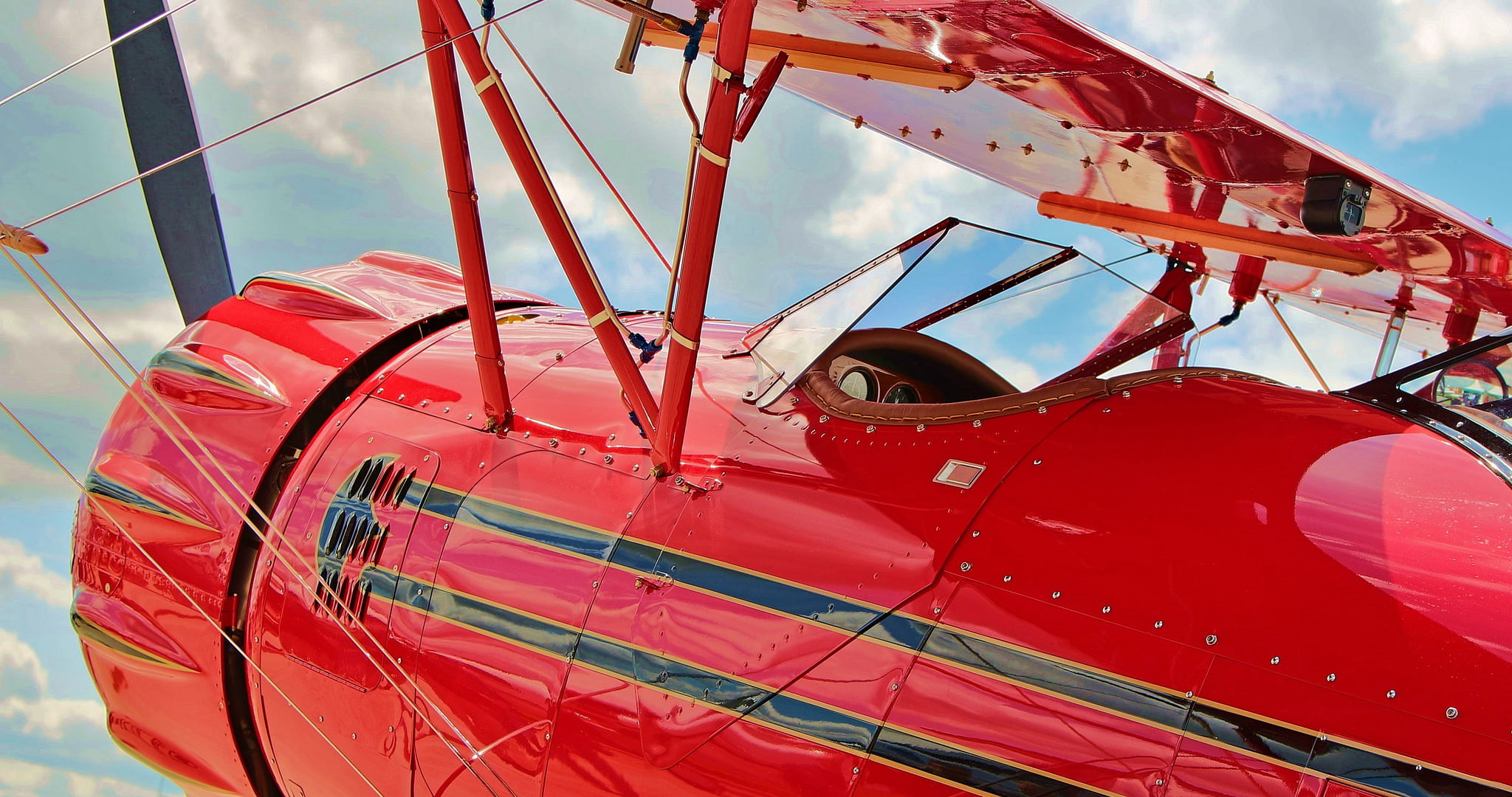 air Vehicle, car, airplane, equipment, day, amusement park ride, flying, sky, plane, blue, no People, cloud - sky, low angle view, close-up, land vehicle, HD Wallpaper
