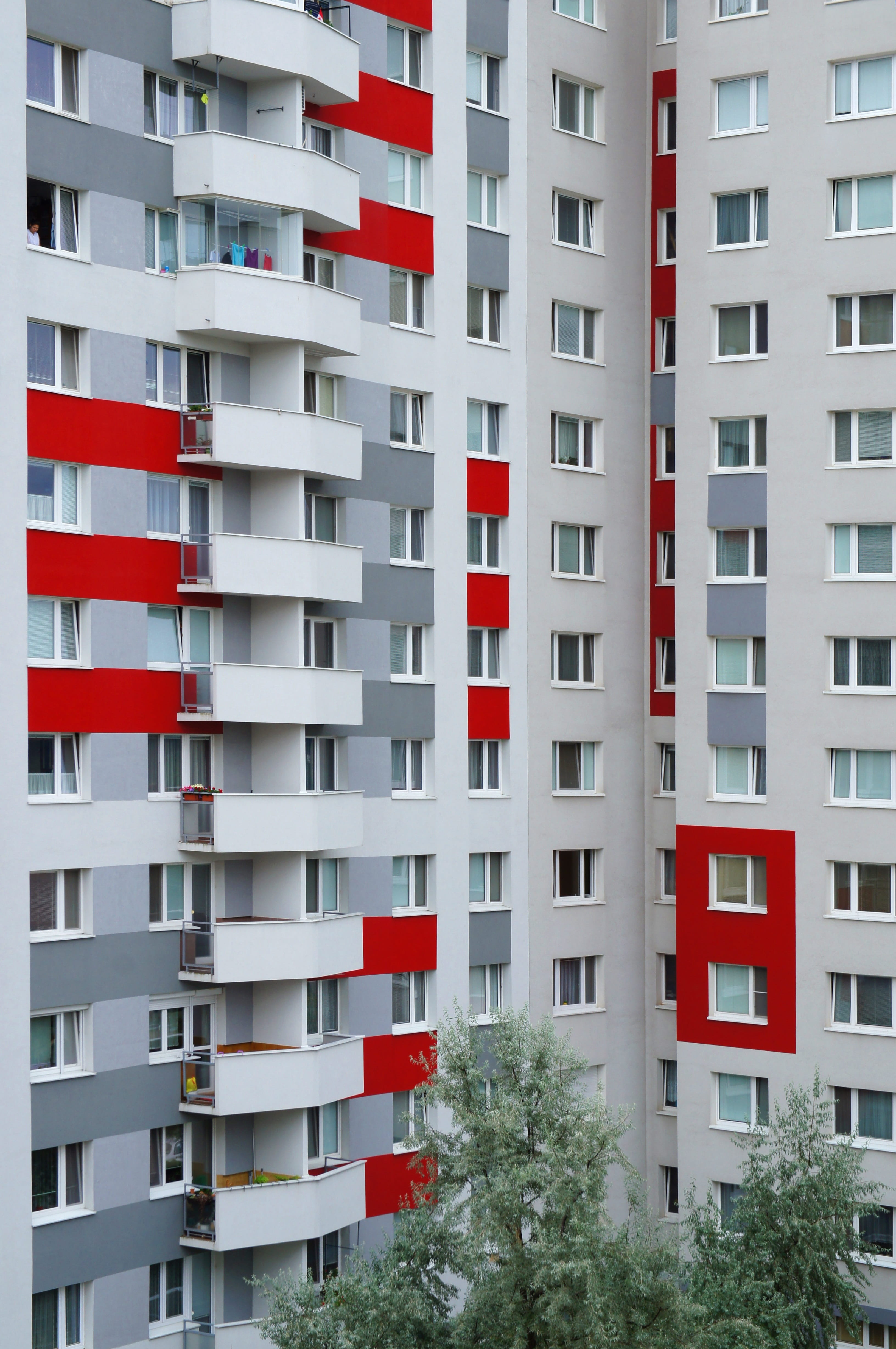 building, nature, day, outdoors, 4K, House, facade, growth, new, architecture And Buildings, bytovka, apartment, modern, housing Development, Prefab, balcony, Phone HD Wallpaper