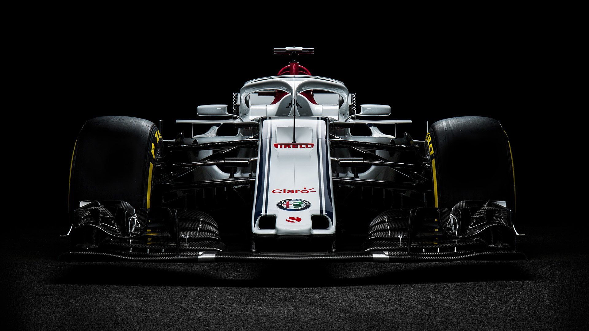Alfa Romeo Sauber Formula 1, Car, Alfa Romeo Sauber F1 C37, Alfa Romeo, Formula 1, Race Car, 1080P, HD Wallpaper