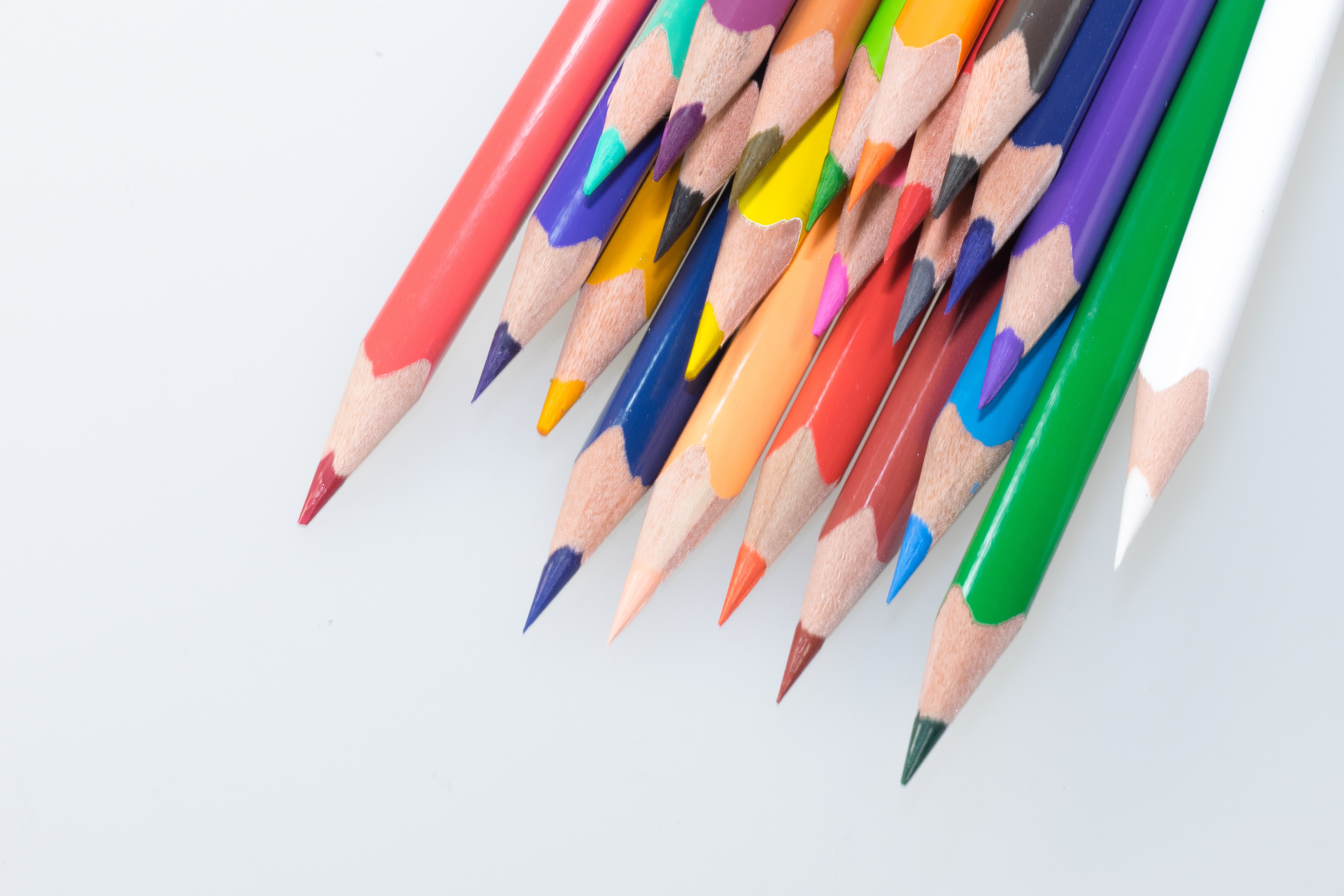 school, pencil, art and craft, kindergarten, writing instrument, children, still life, pens, graphic design, arrangement, no people, office, colorful, color series, HD Wallpaper