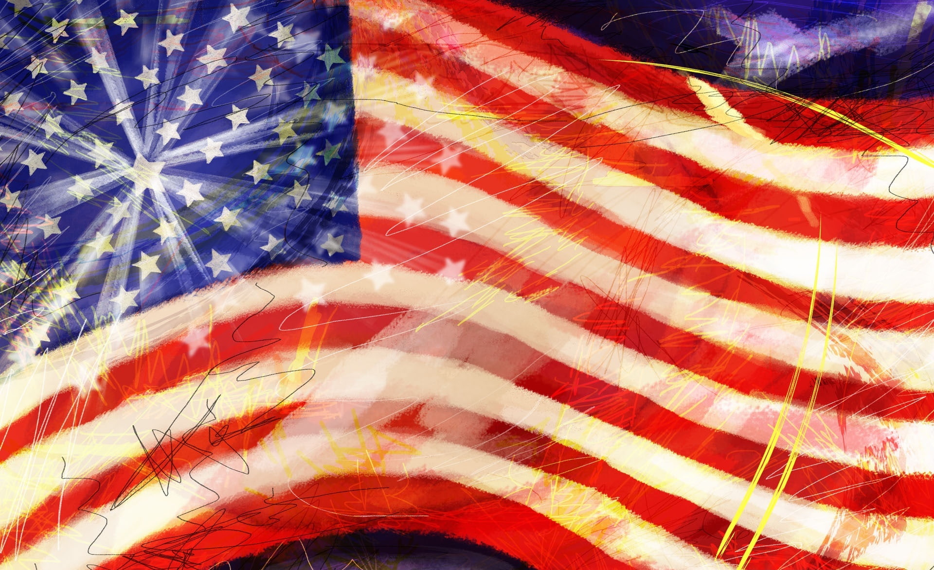 day, Holidays, independence, states, american flag, july 4, fourth of july, 1080P, united, Independence Day, independence day celebrations, flag of the, HD Wallpaper