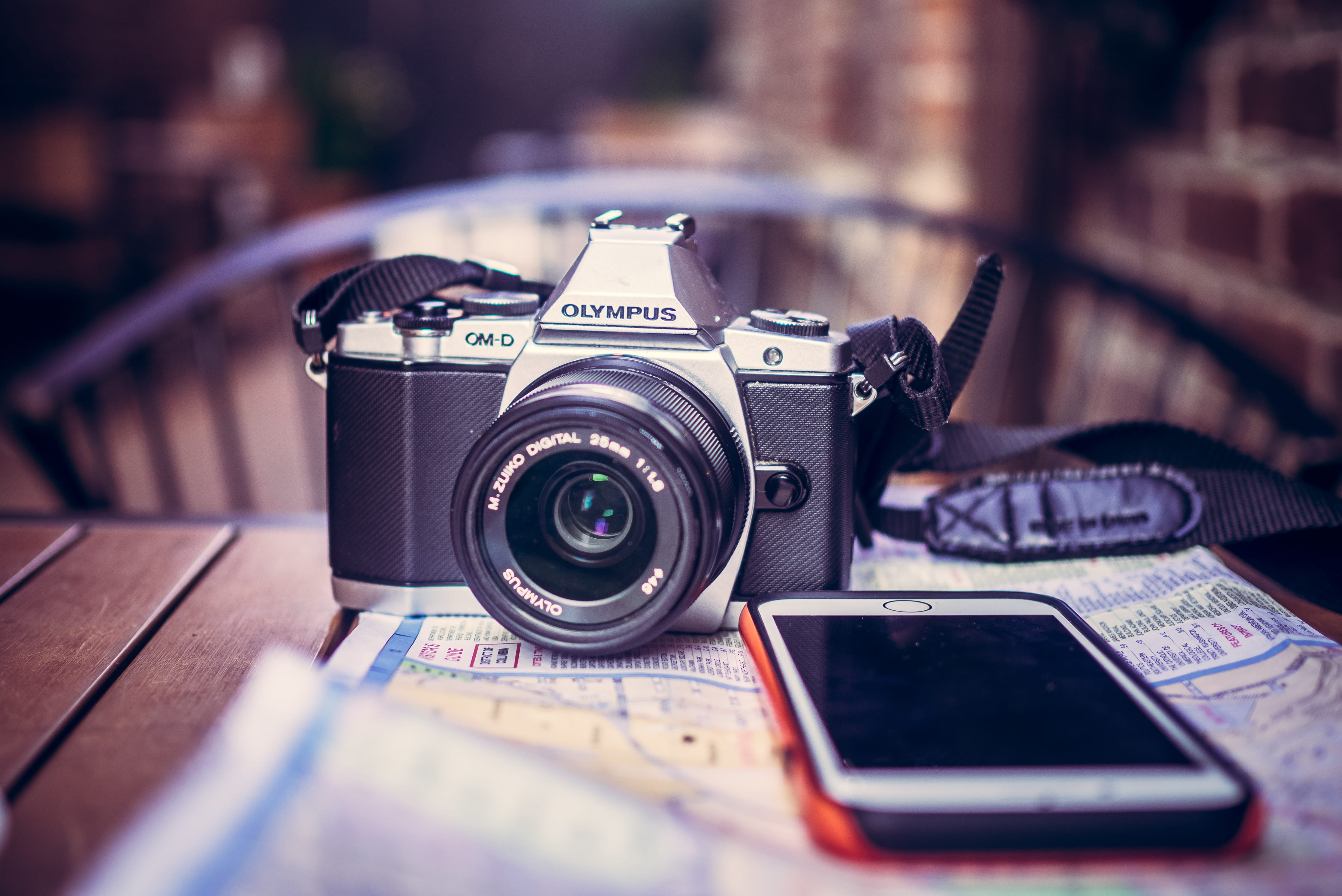 olympus, the media, beside, technology, portable information device, photographic equipment, fotografía, camera - photographic equipment, photography themes, HD Wallpaper