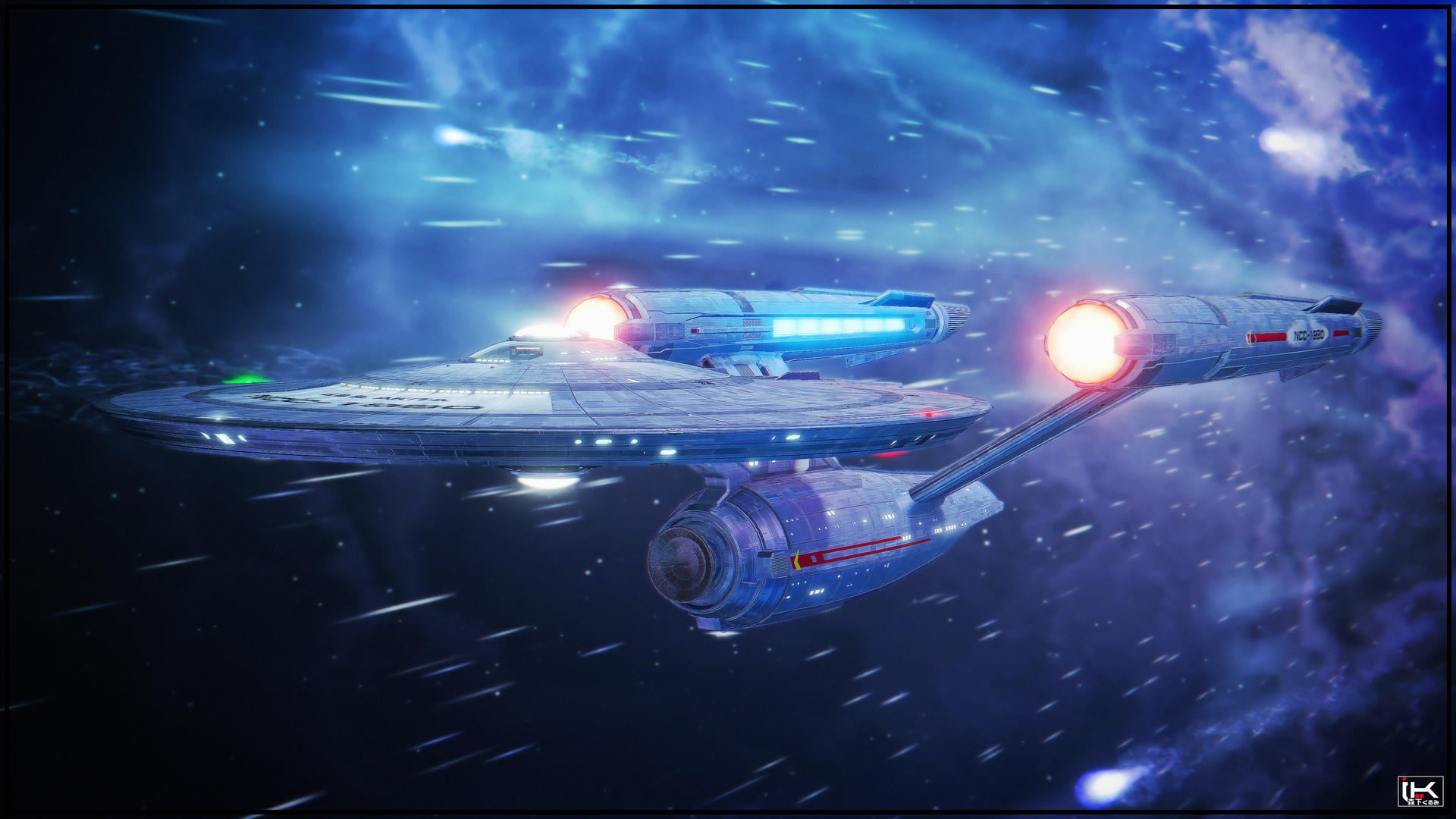 1080P, Star Trek, USS Enterprise NCC-1701, HD Wallpaper