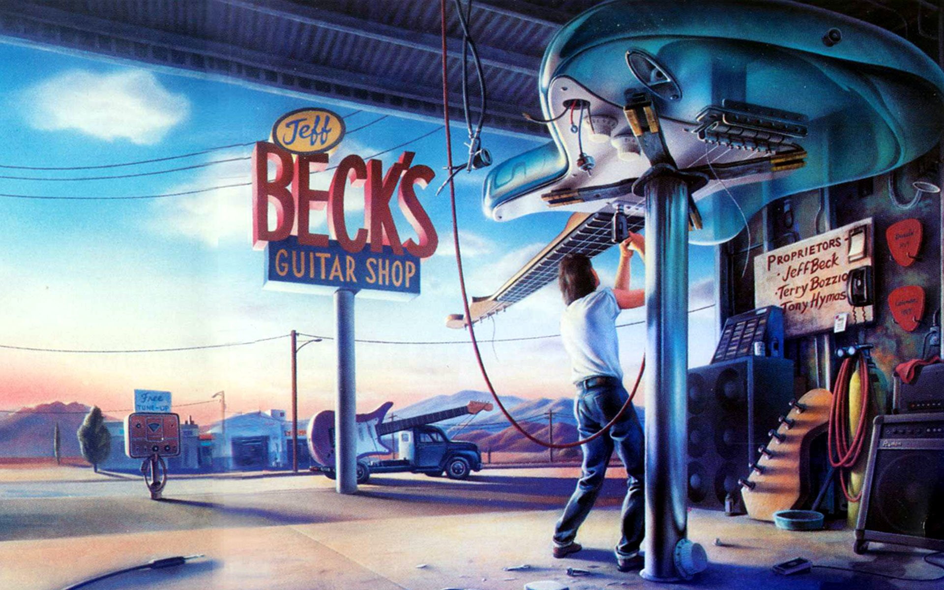 Musicians, 1080P, Jeff Beck, HD Wallpaper