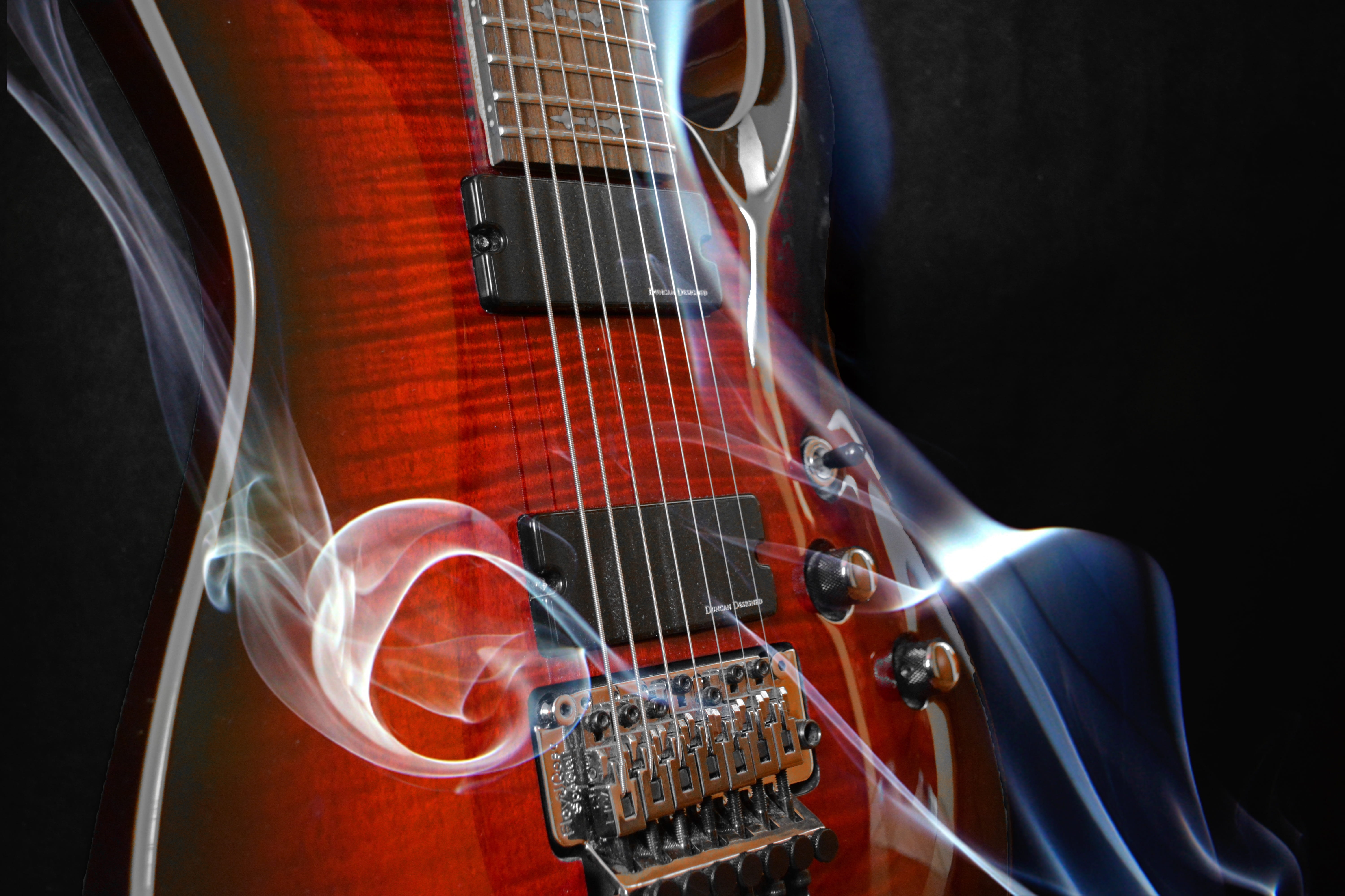 guitars, playing guitar, rock, photo, creativity, instrument music, string, musical instrument, musical instrument string, arts culture and entertainment, HD Wallpaper