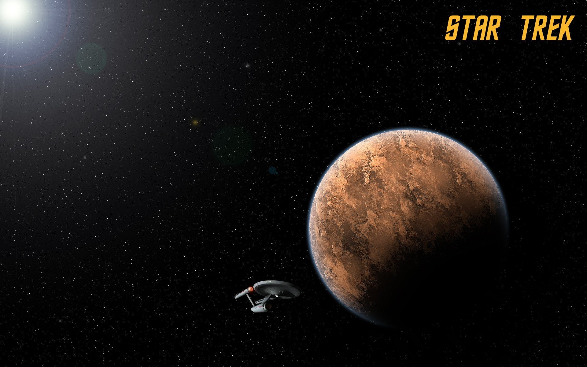 enterprise, trek, uss, 1080P, star, tos, HD Wallpaper