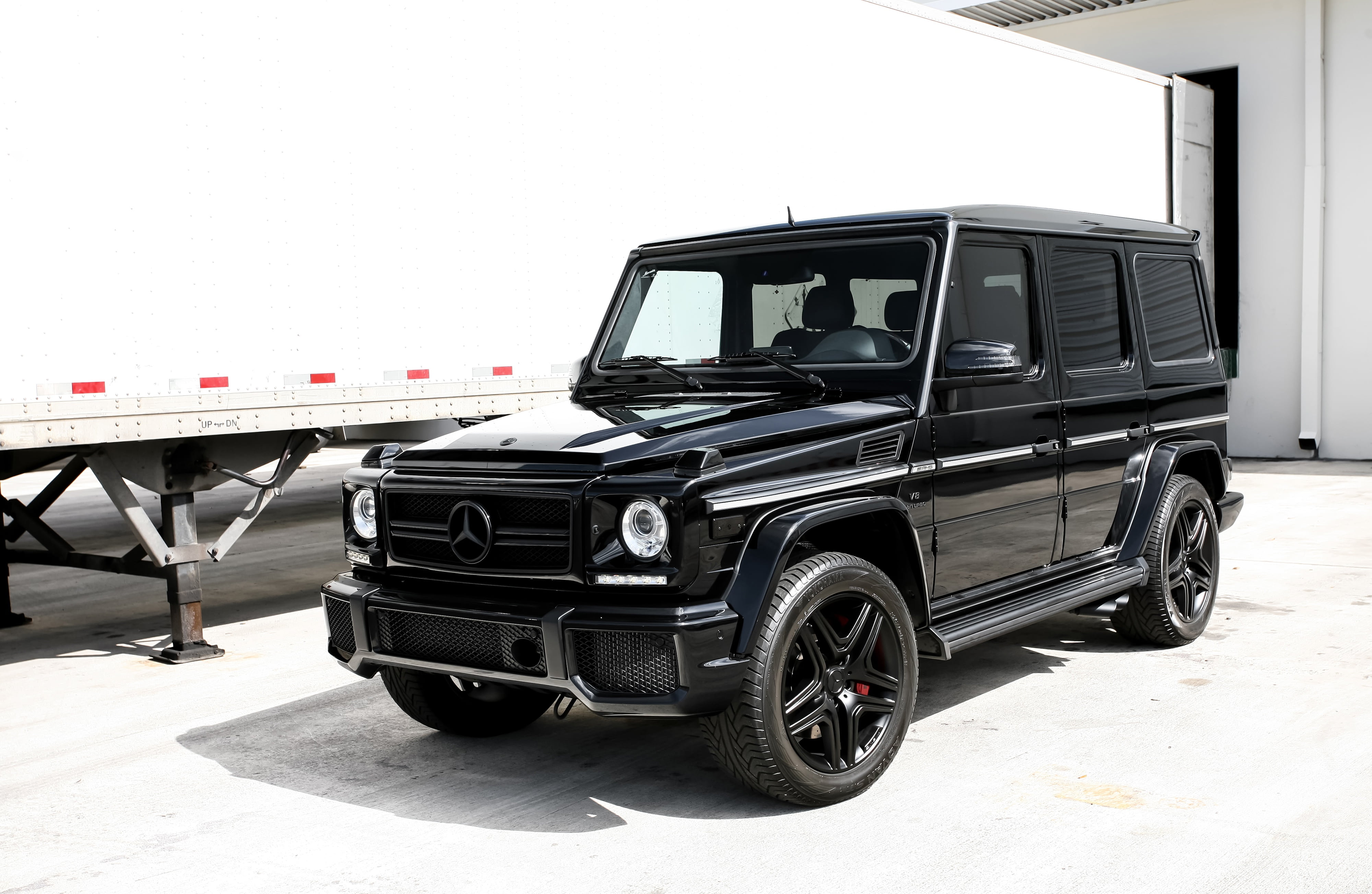 AMG, brake, red, painted, 4K, calip, G63, with, Mercedes, HD Wallpaper