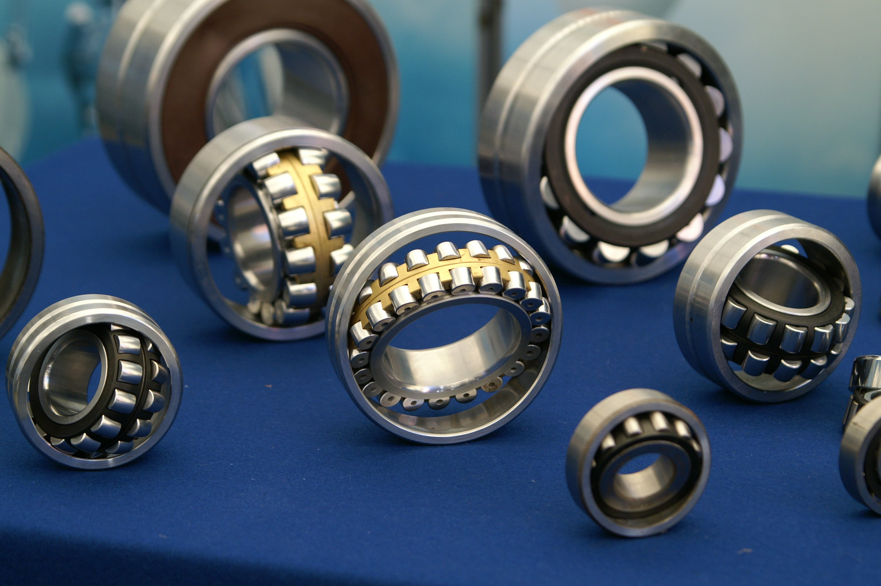 industrial, technics, mechanics, bearing, steel, round, 2K, metal, machine, ball, circle, HD Wallpaper