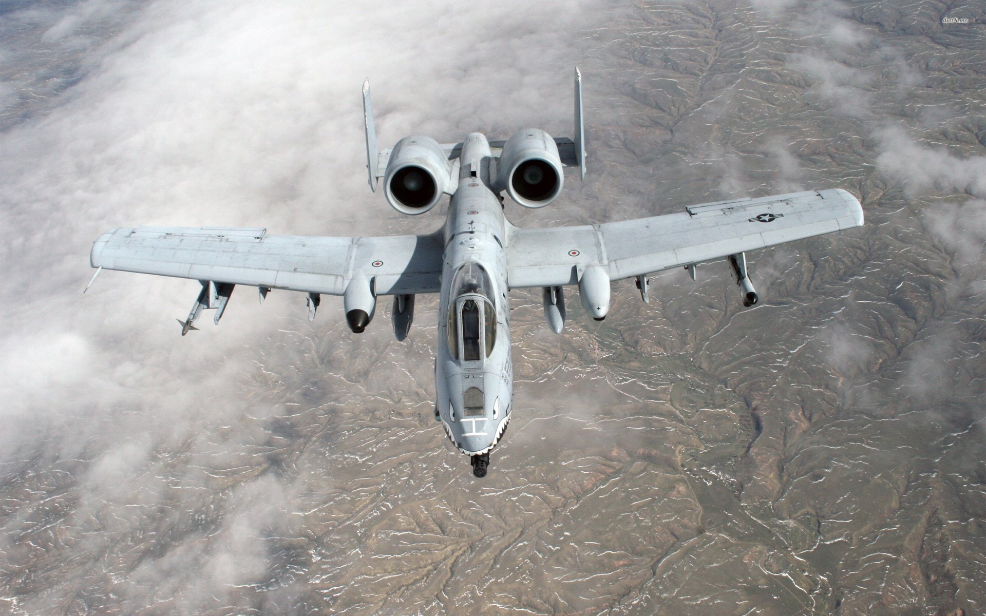 1080P, Jet Fighters, Fairchild Republic A-10 Thunderbolt II, Airplane, HD Wallpaper