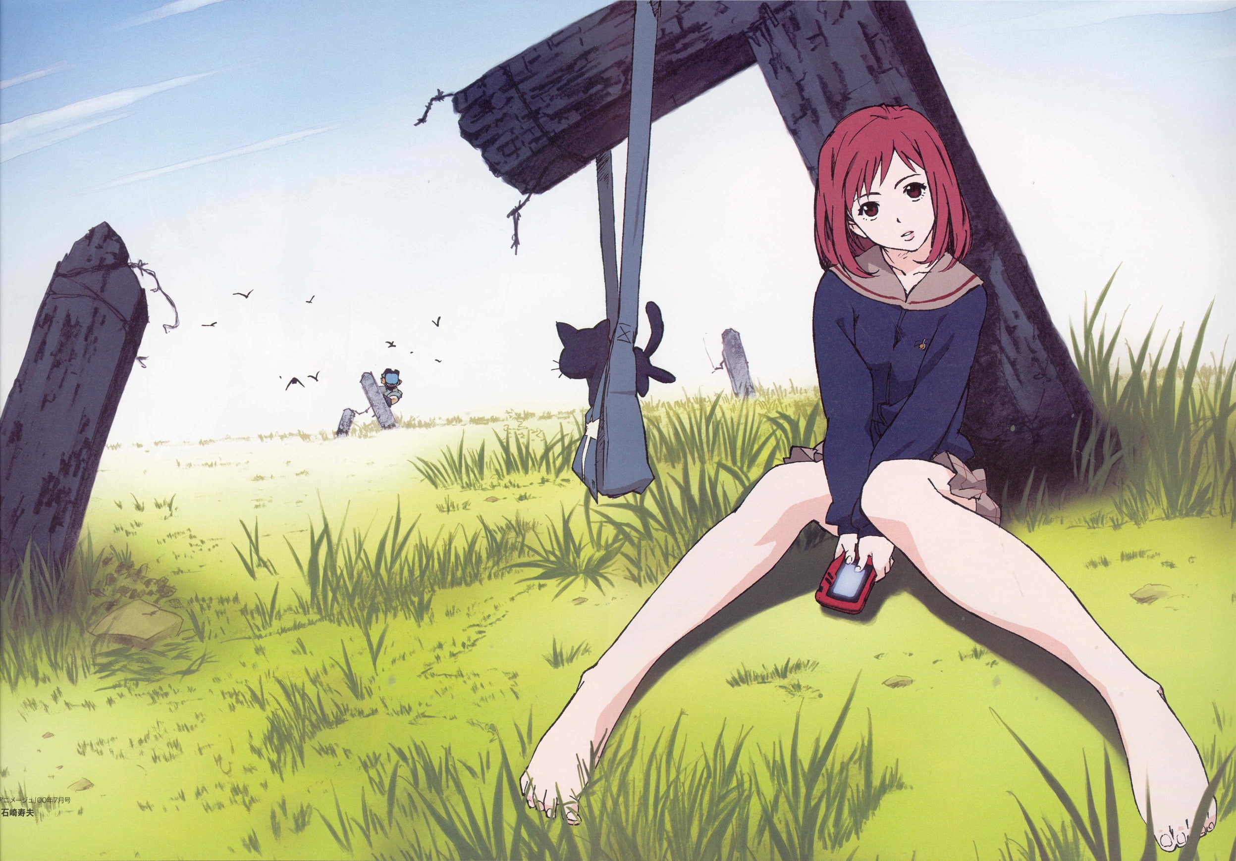 art, hd, cooly, women, 1080P, x, flcl, hot, FLCL Fooly Cooly, fooly, anime, HD Wallpaper