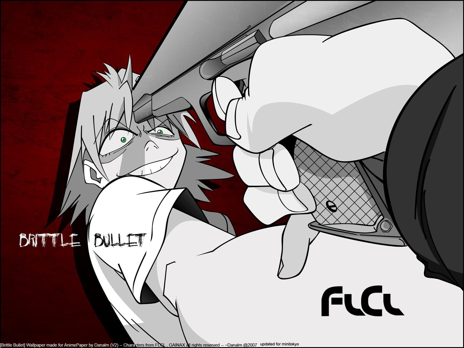 anime, haruko, 720P, fooly, cooly, flcl, haruhara, HD Wallpaper