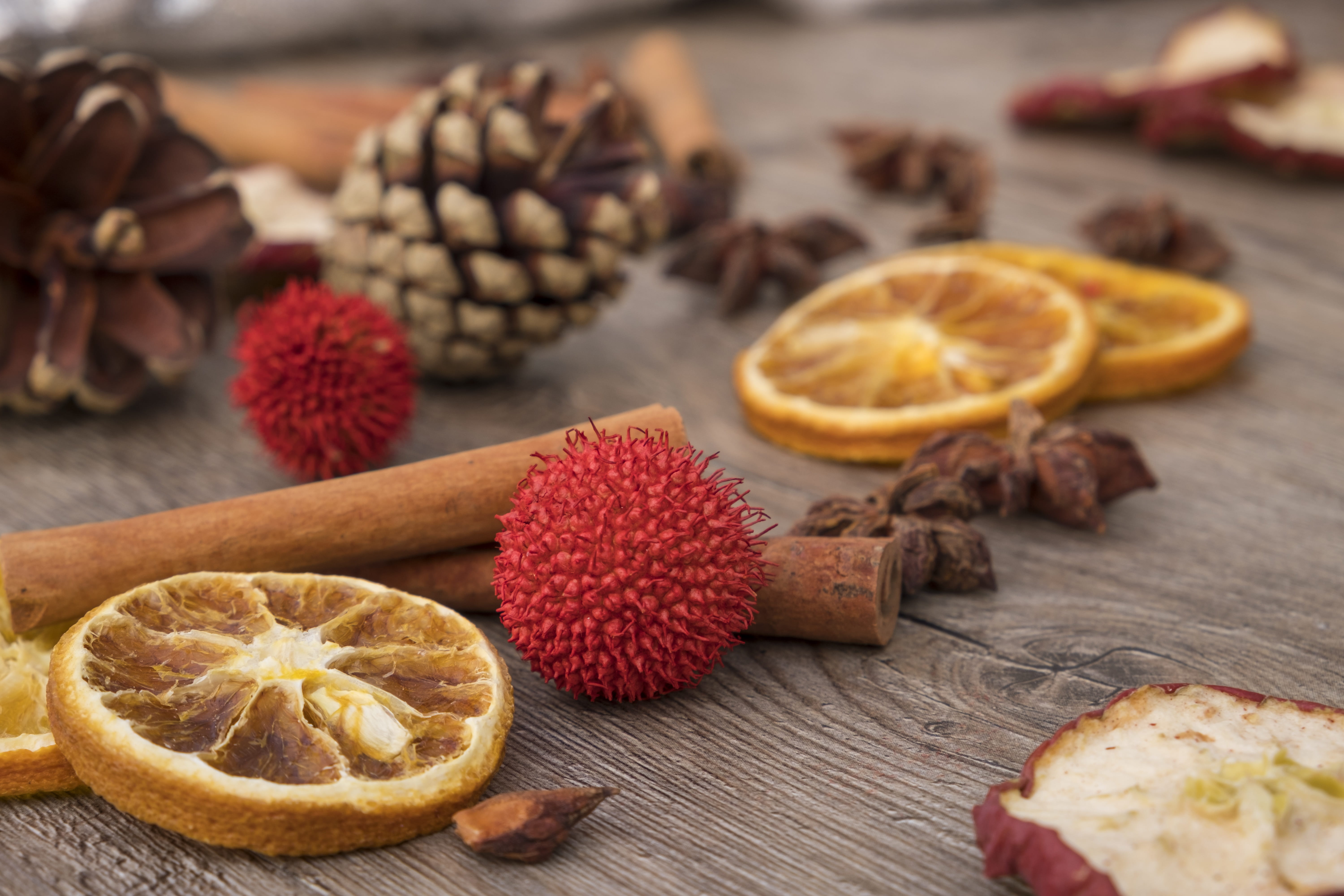 fragrance, orange, postcard, close-up, healthy eating, wood - material, freshness, 5K, cross section, anise, advent, christmas, christmas decoration, decoration, HD Wallpaper