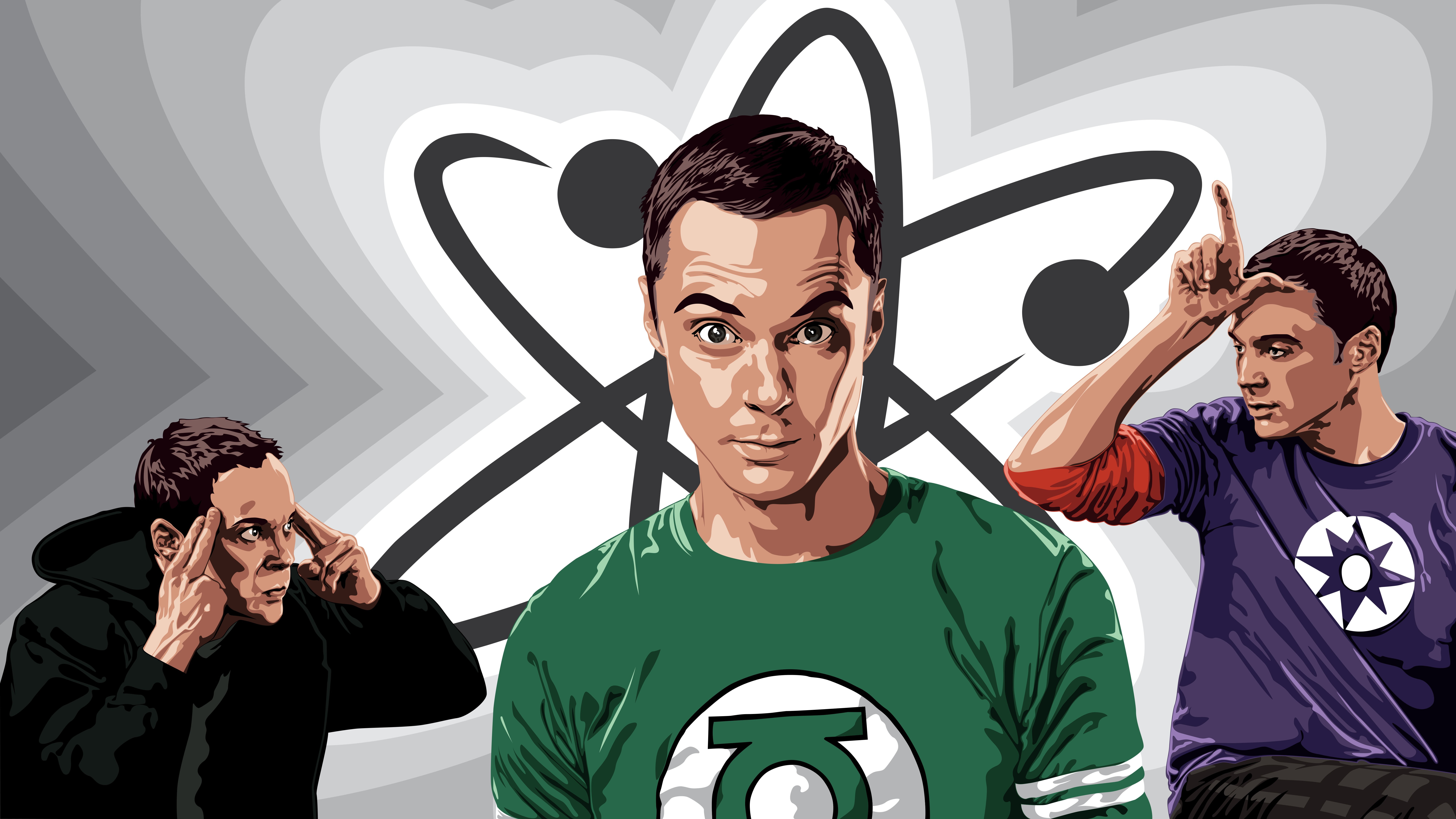 young men, 8K, young women, real people, lifestyles, people, togetherness, gesturing, Sheldon Cooper, indoors, leisure activity, front view, holding, men, HD Wallpaper
