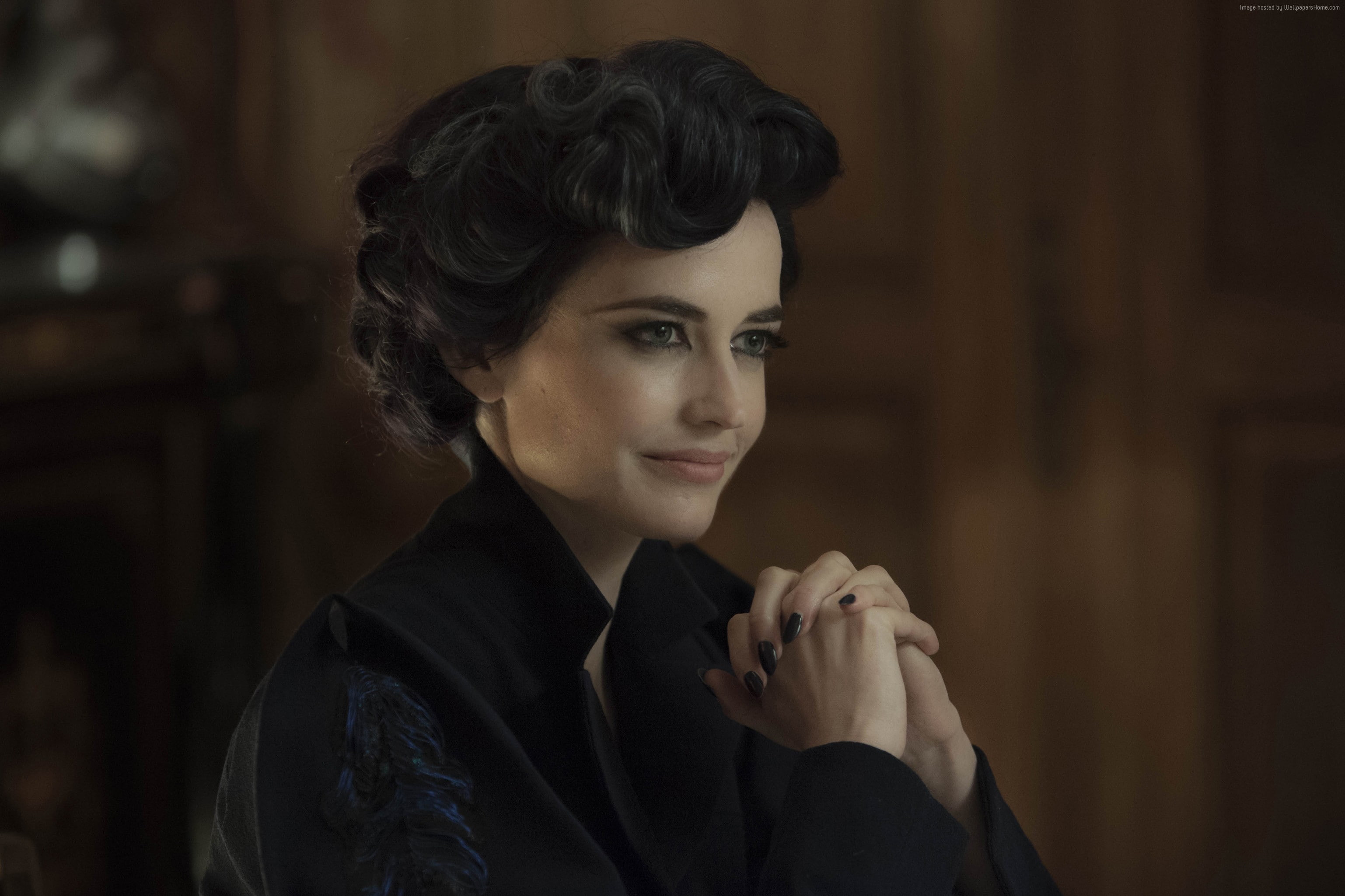 Eva Gaelle Green, Penny Dreadful, 2K, Eva Green, brunette, model, red, dress, Actress, HD Wallpaper