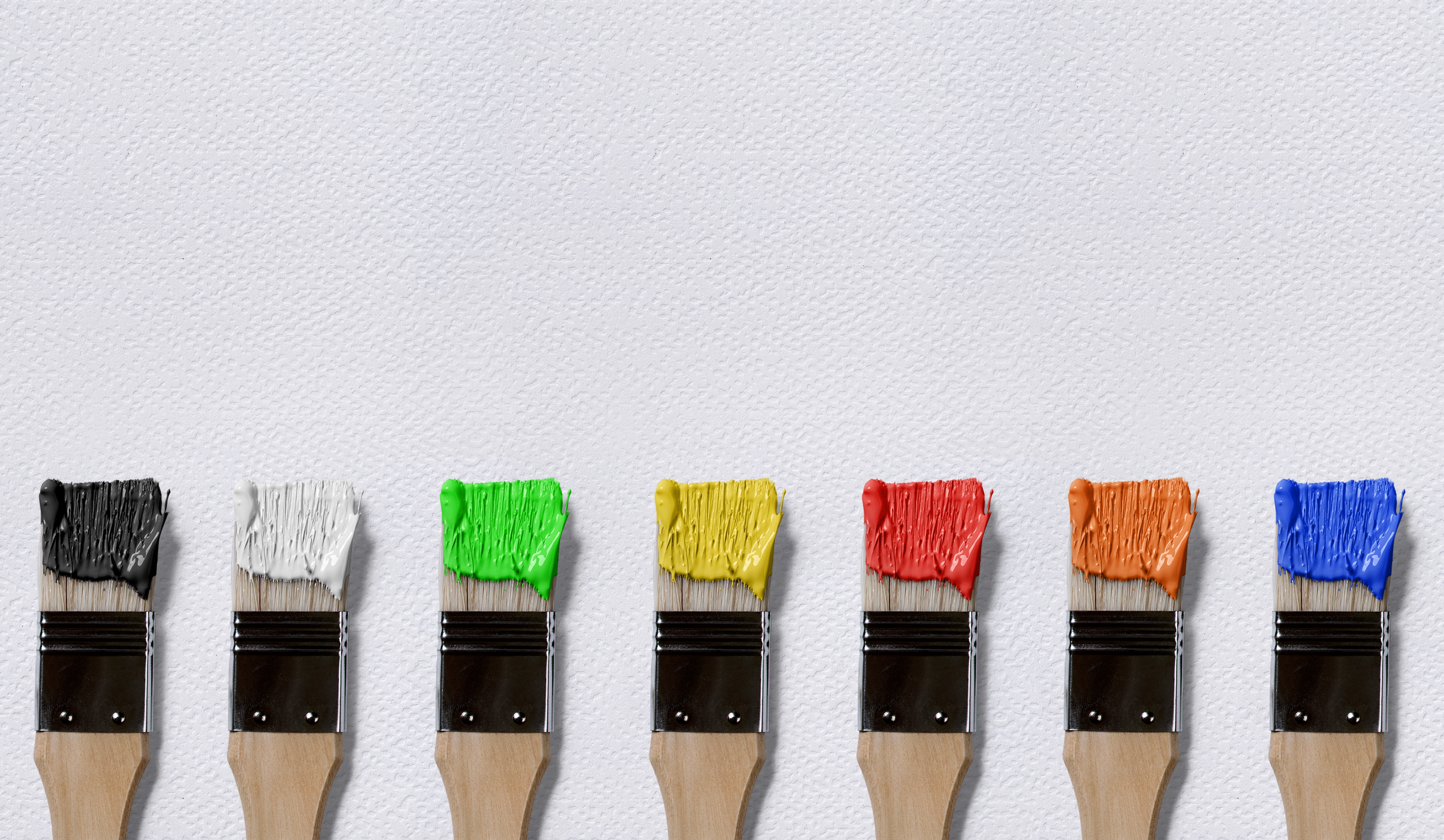 studio shot, arrangement, delete, 5K, in a row, indoors, black, art, medium group of objects, creativity, renovate, choice, assorted, paint, color, hollyhock, HD Wallpaper