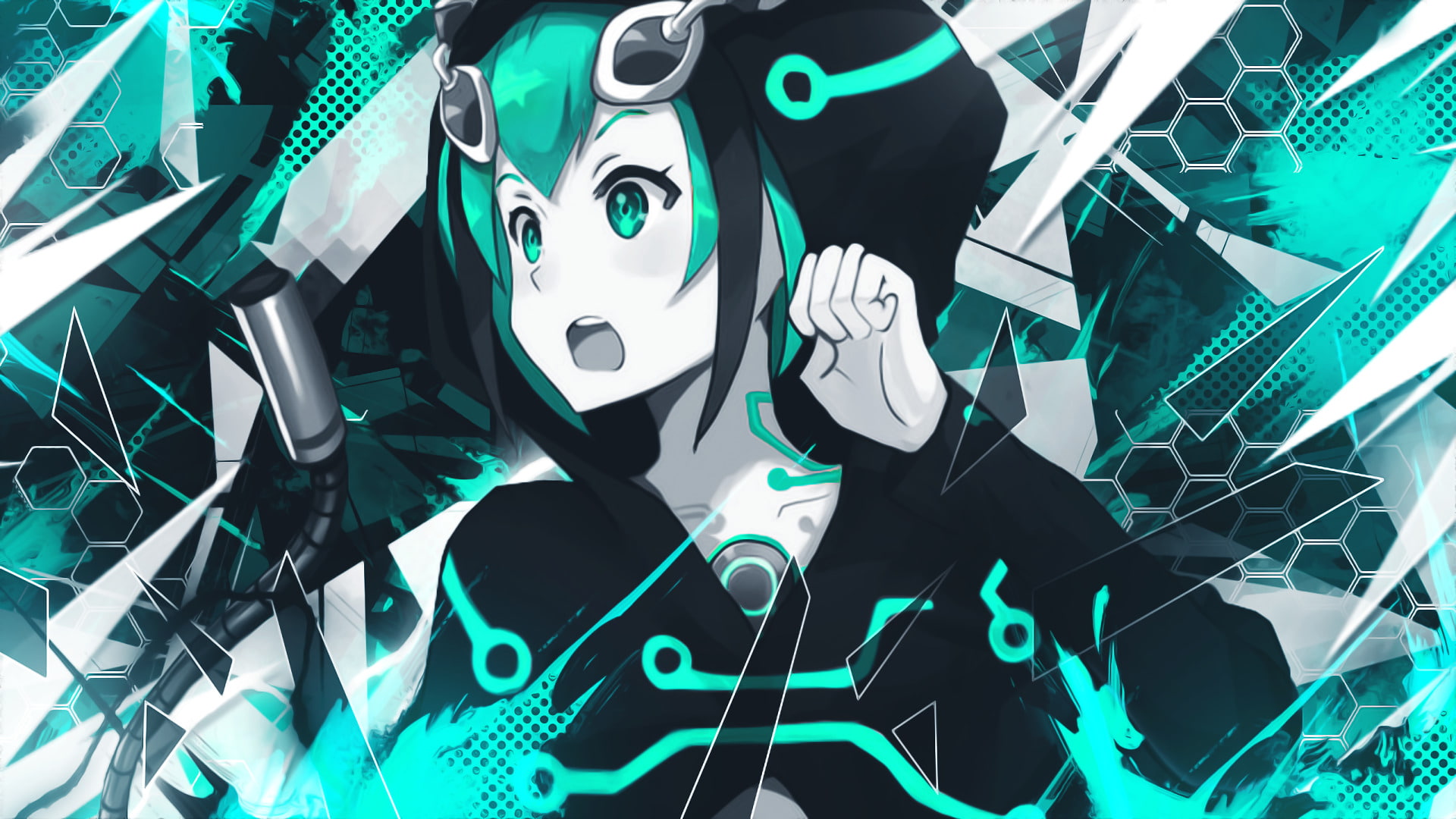 Mira Yurizaki, Dimension W, Anime, 1080P, HD Wallpaper
