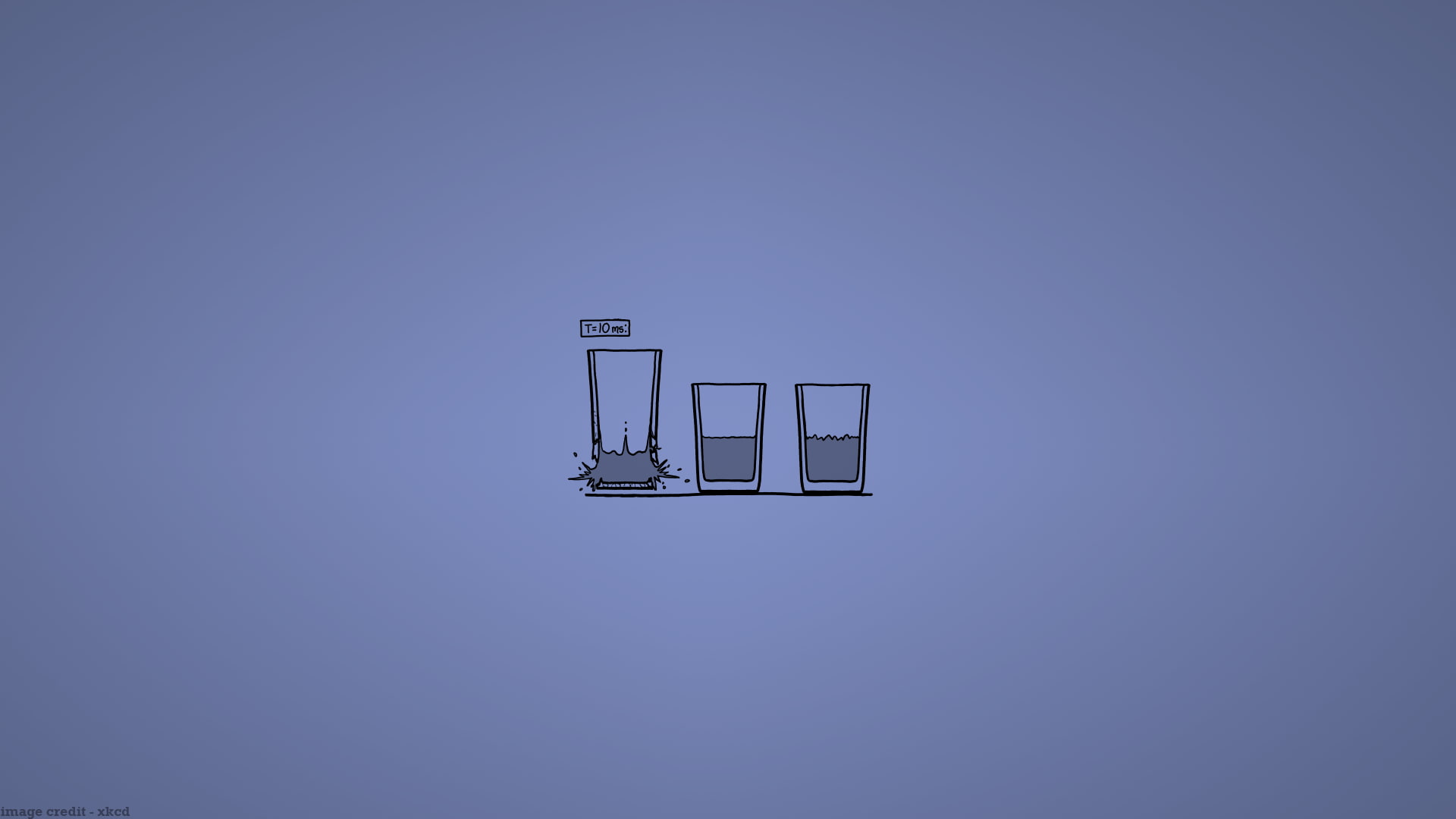nature, clear sky, metal, xkcd s, blue, day, glass, colored background, copy space, diving platform, lighting equipment, single object, still life, 1080P, HD Wallpaper