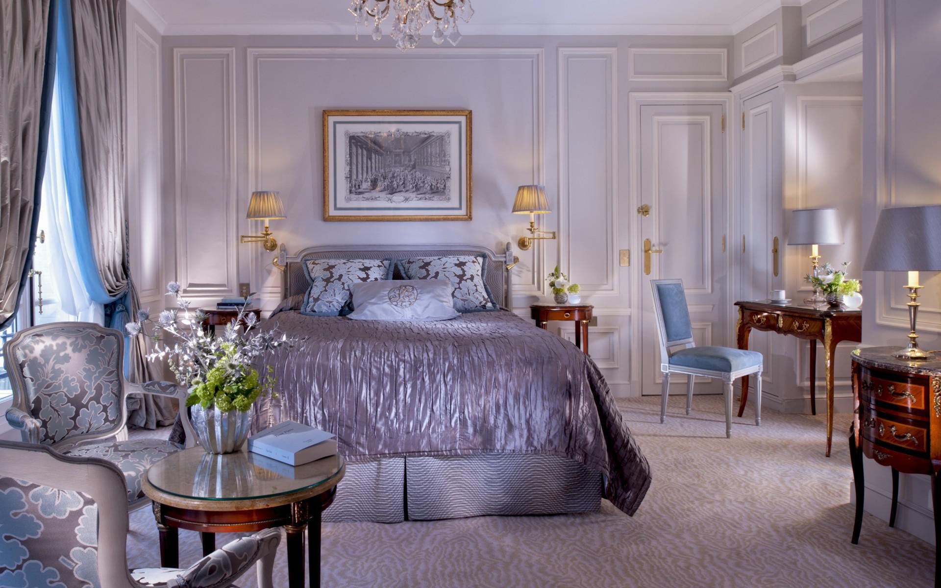 interior, bedroom, 1080P, photo, design, architecture, room, desktop, furniture, HD Wallpaper