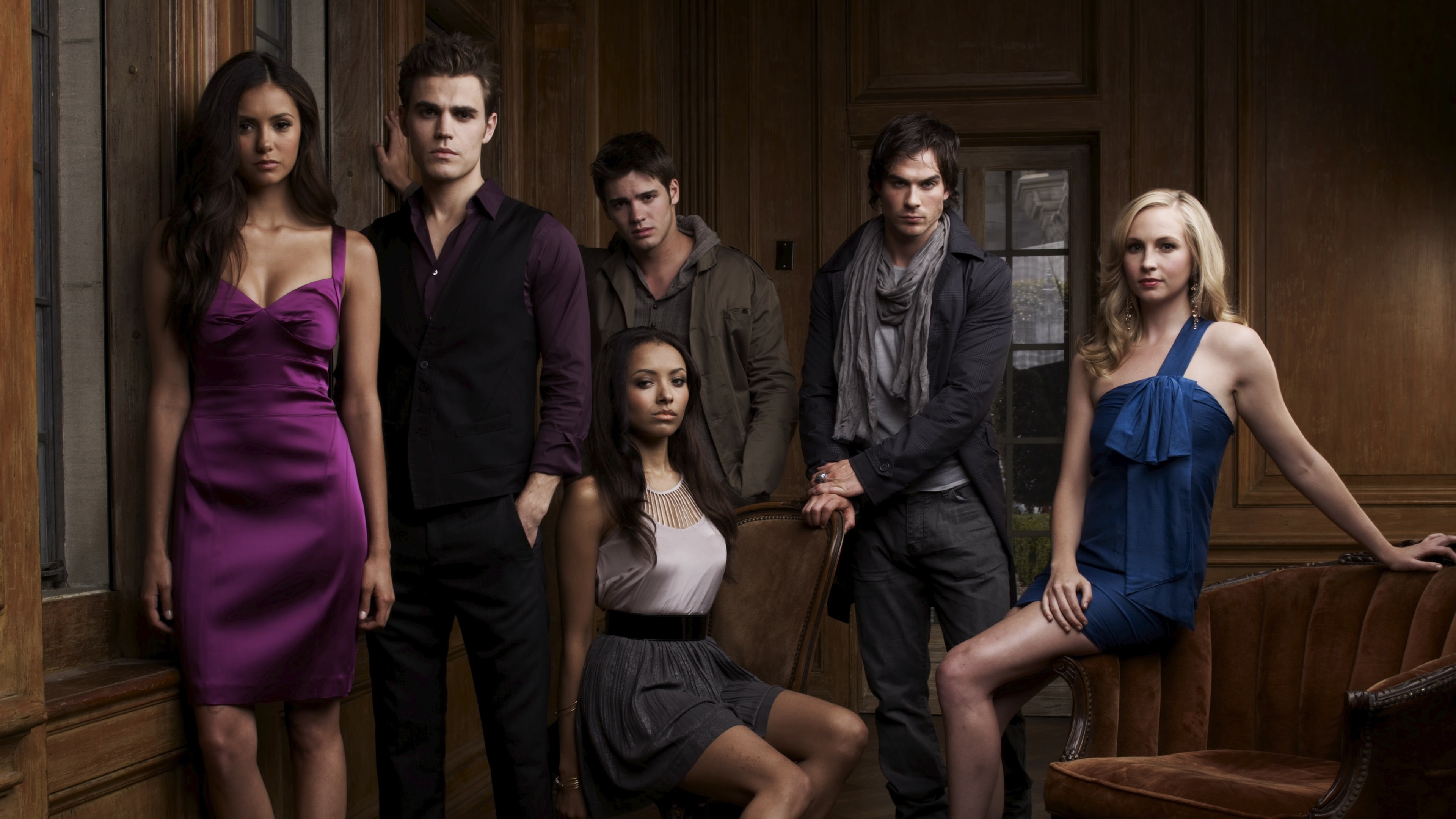 4K, Vampire, TV, Series, CW, Diaries, HD Wallpaper