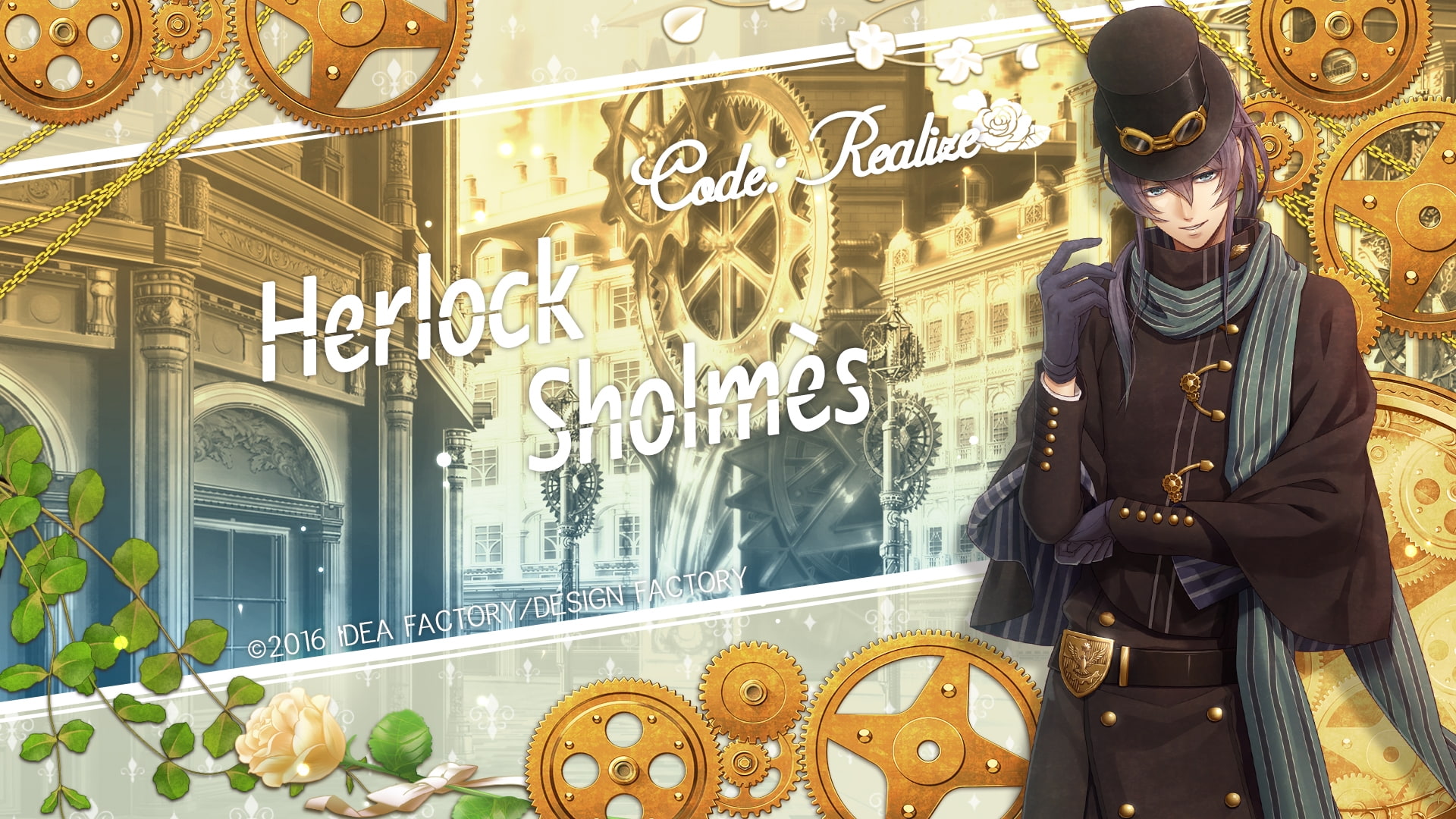 male likeness, otomate, outdoors, herlock sholmes, visual novel, built structure, front view, adult, real people, architecture, 1080P, window, code: realize sousei no himegimi, HD Wallpaper