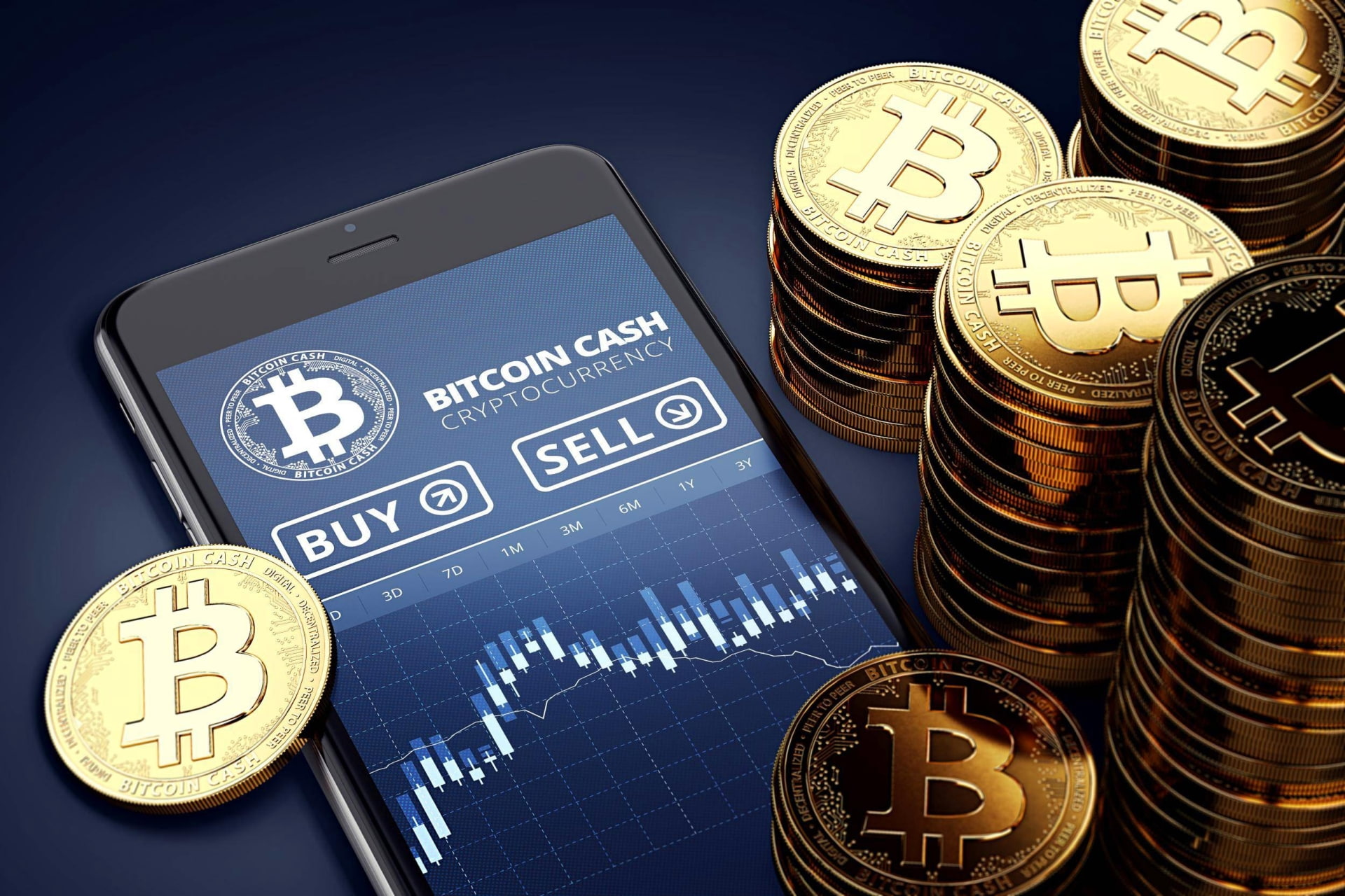 Cryptocurrency, 1080P, Bitcoin, Technology, HD Wallpaper