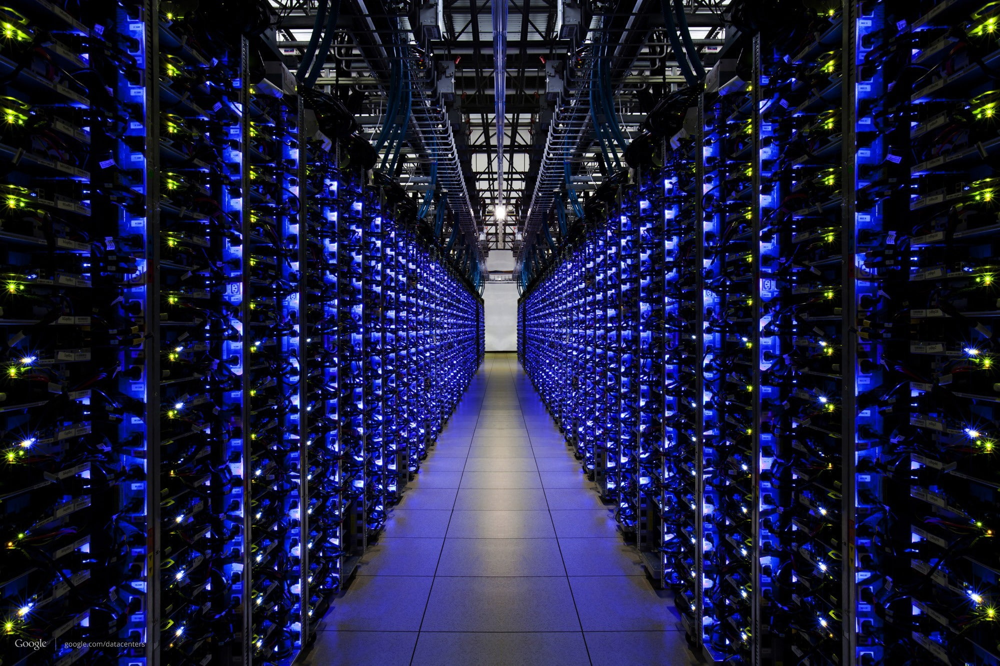 order, direction, large group of objects, the way forward, blue, architecture, connection, 1080P, in a row, technology, abundance, indoors, diminishing perspective, HD Wallpaper