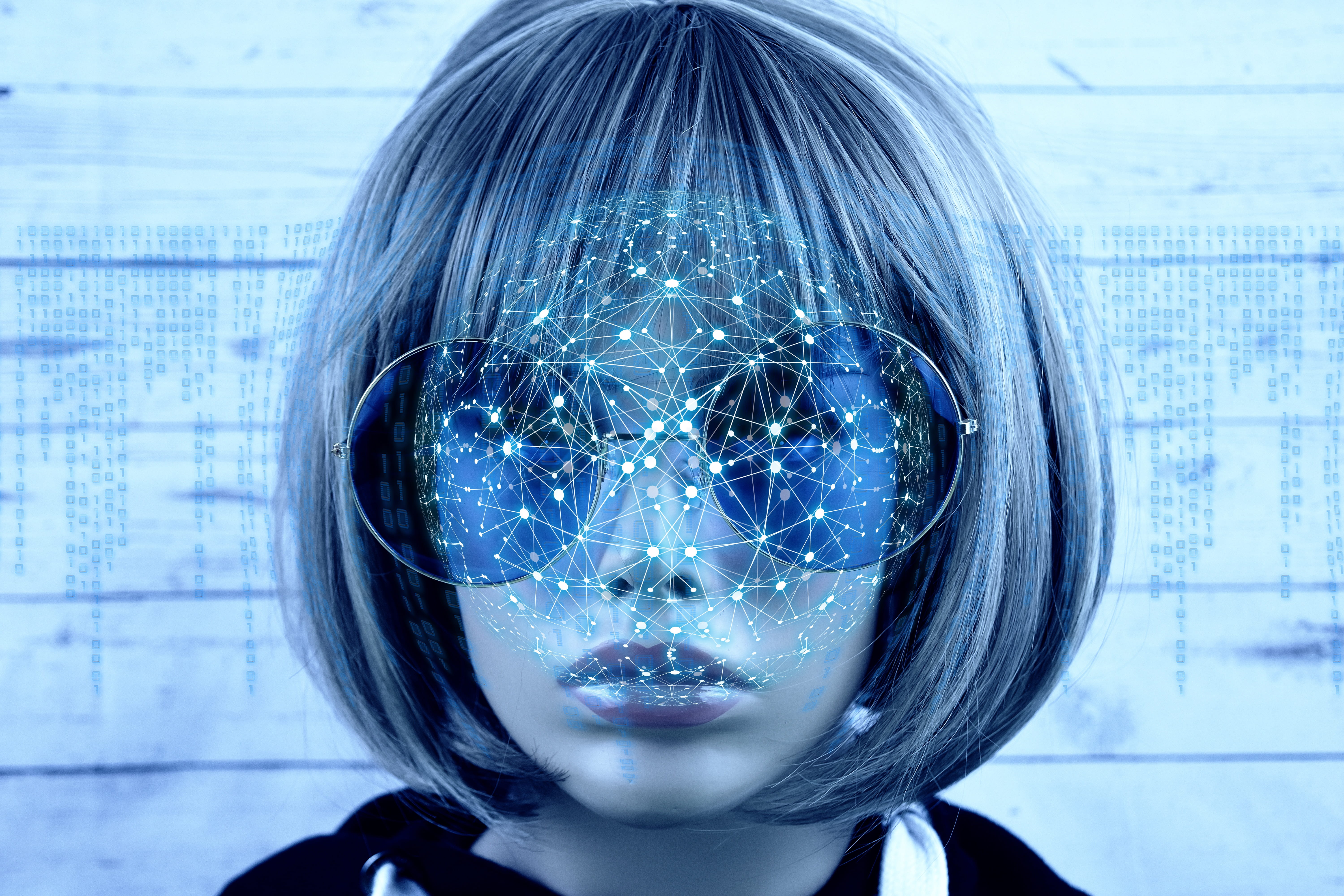 one person, infected, 5K, operating system, network, null, communication, one, focus on foreground, digital composite, human face, infestation, data exchange, HD Wallpaper