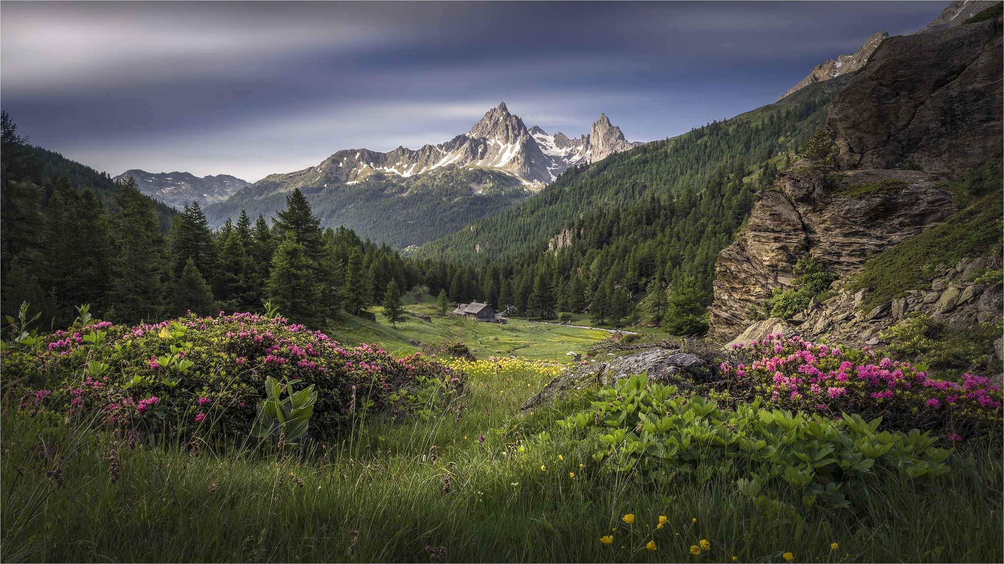 Alps, mountains, 1080P, The Hautes-Alpes, France, Array De SERS, HD Wallpaper