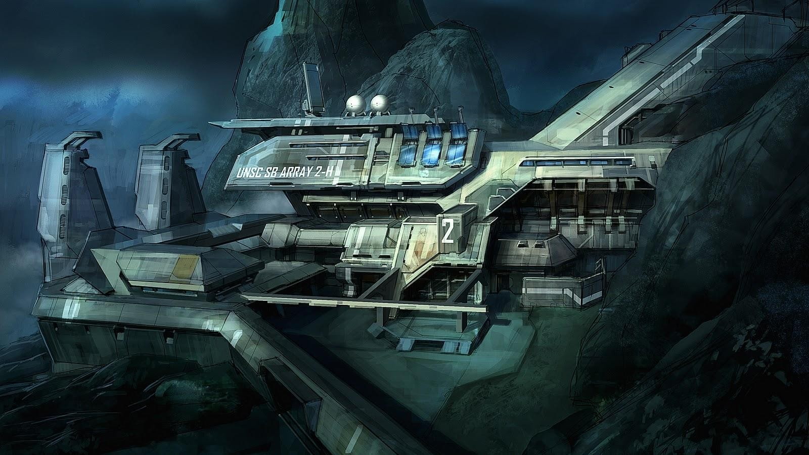 gray, hd, black, 720P, array, video games, halo, HD Wallpaper