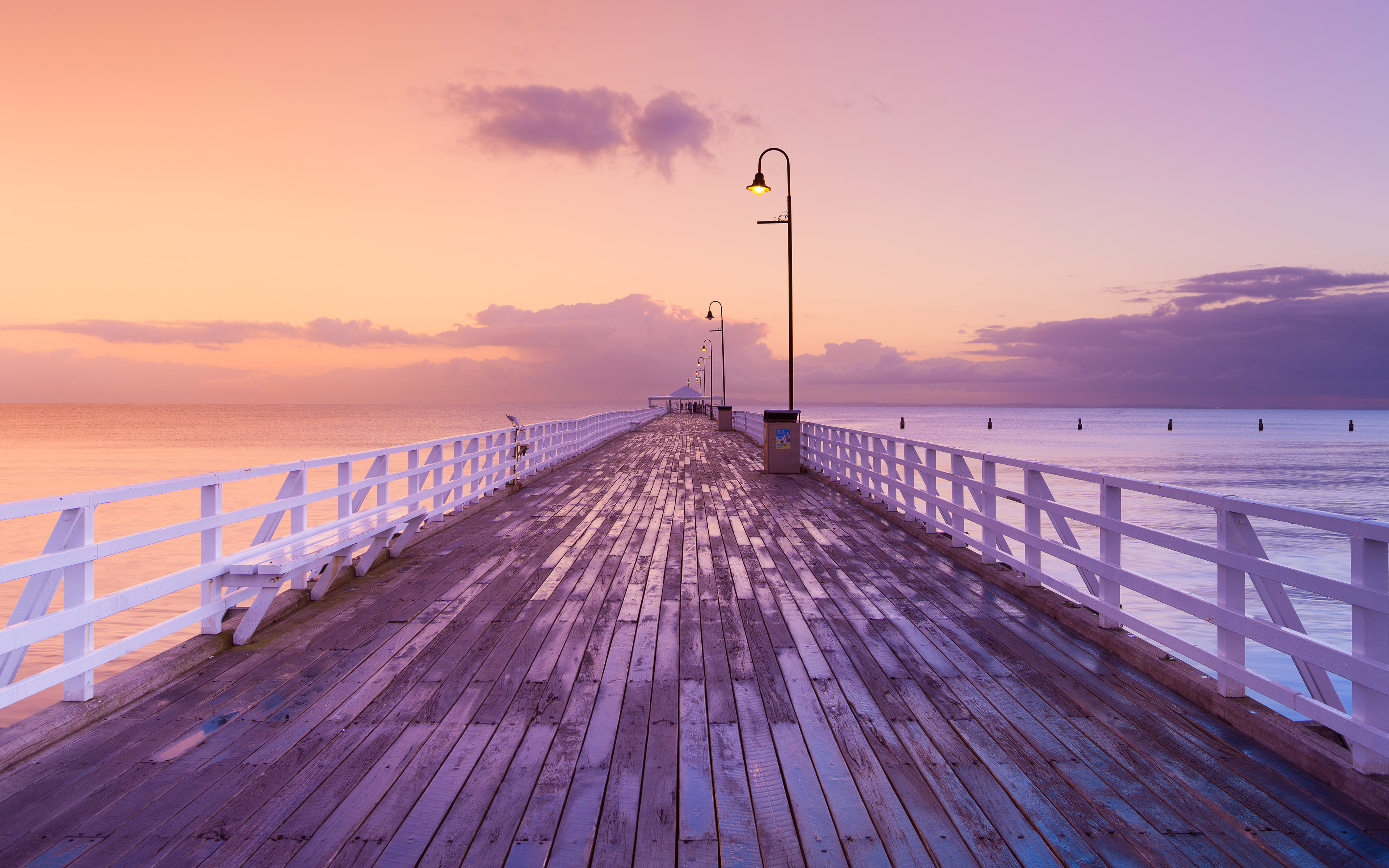 water, pink, canoneos5dmarkii, ocean, canonef24‑70mmf/2.8lusm, sunrise, 4K, spectrum, array, queensland, canon, seascape, brisbane, brisbaneaustralia, HD Wallpaper