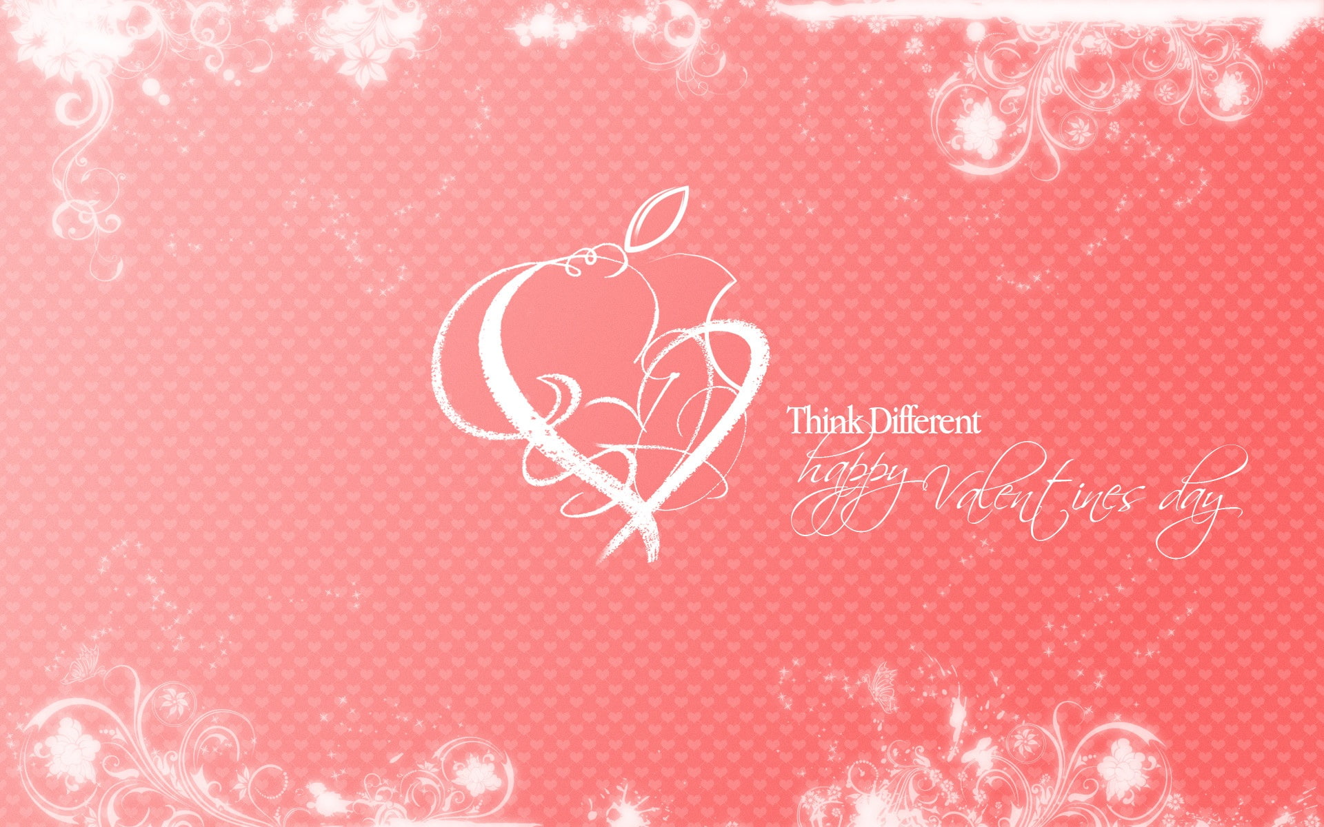Valentine, Apple, 1080P, different, Happy, Day, think, illustration, s, HD Wallpaper
