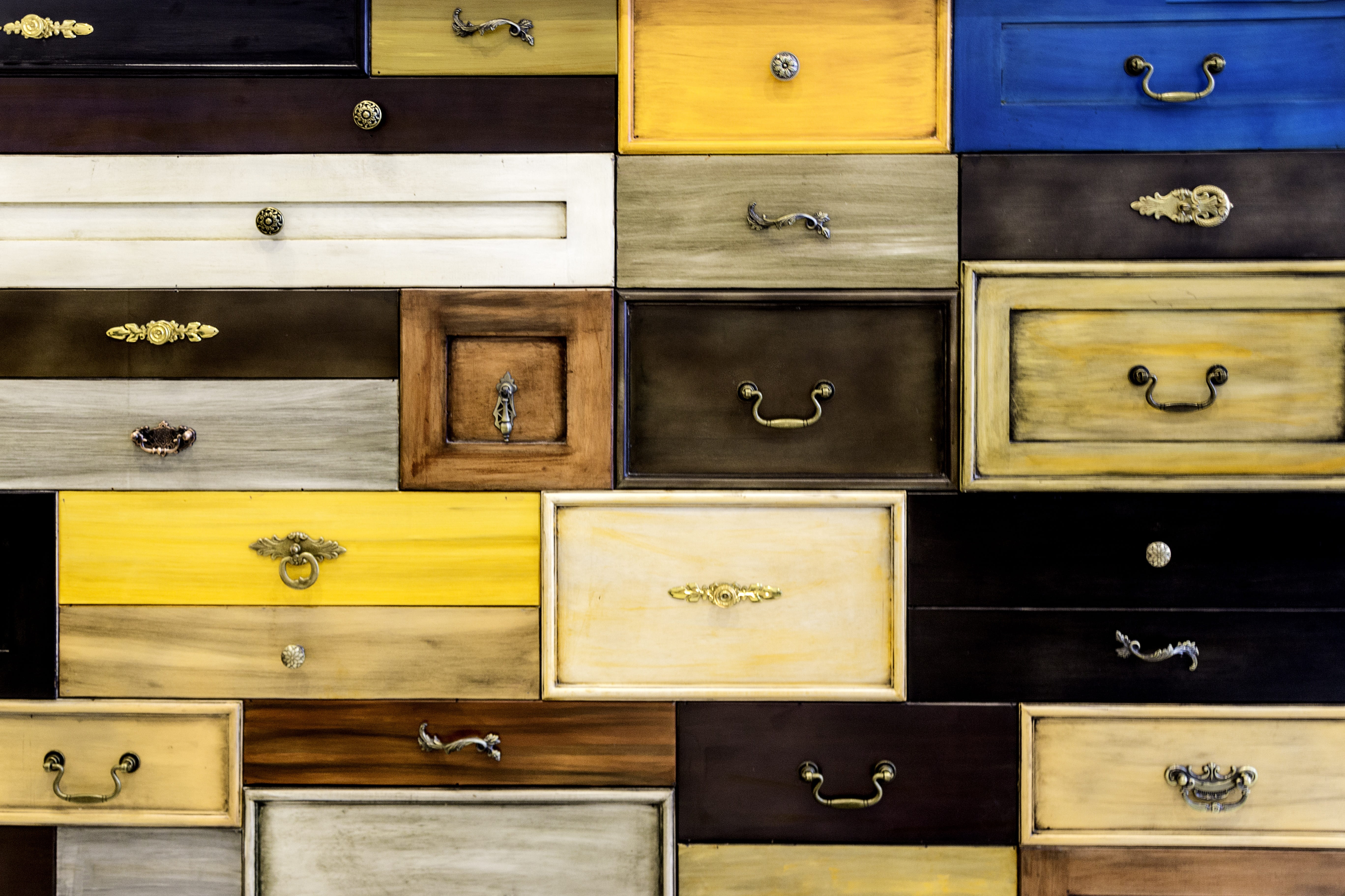 pile, repetition, no people, 5K, furniture, home, wooden, wood - material, container, drawers, indoors, handle, box, pattern, cabinet, interior, locker, HD Wallpaper