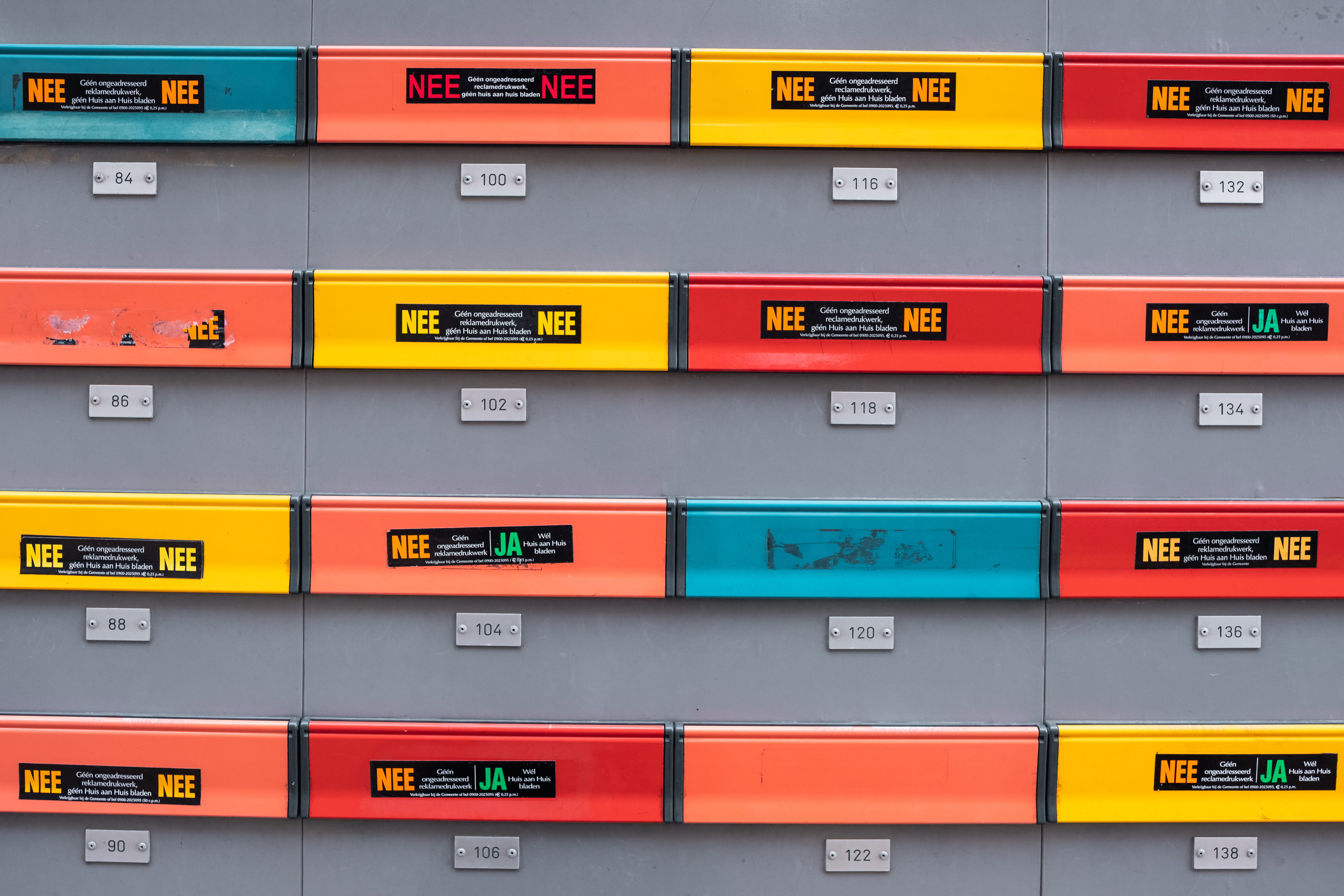 container, box - container, assorted, large group of objects, orange color, 5K, no people, color, file, indoors, transportation, yellow, furniture, in a row, HD Wallpaper
