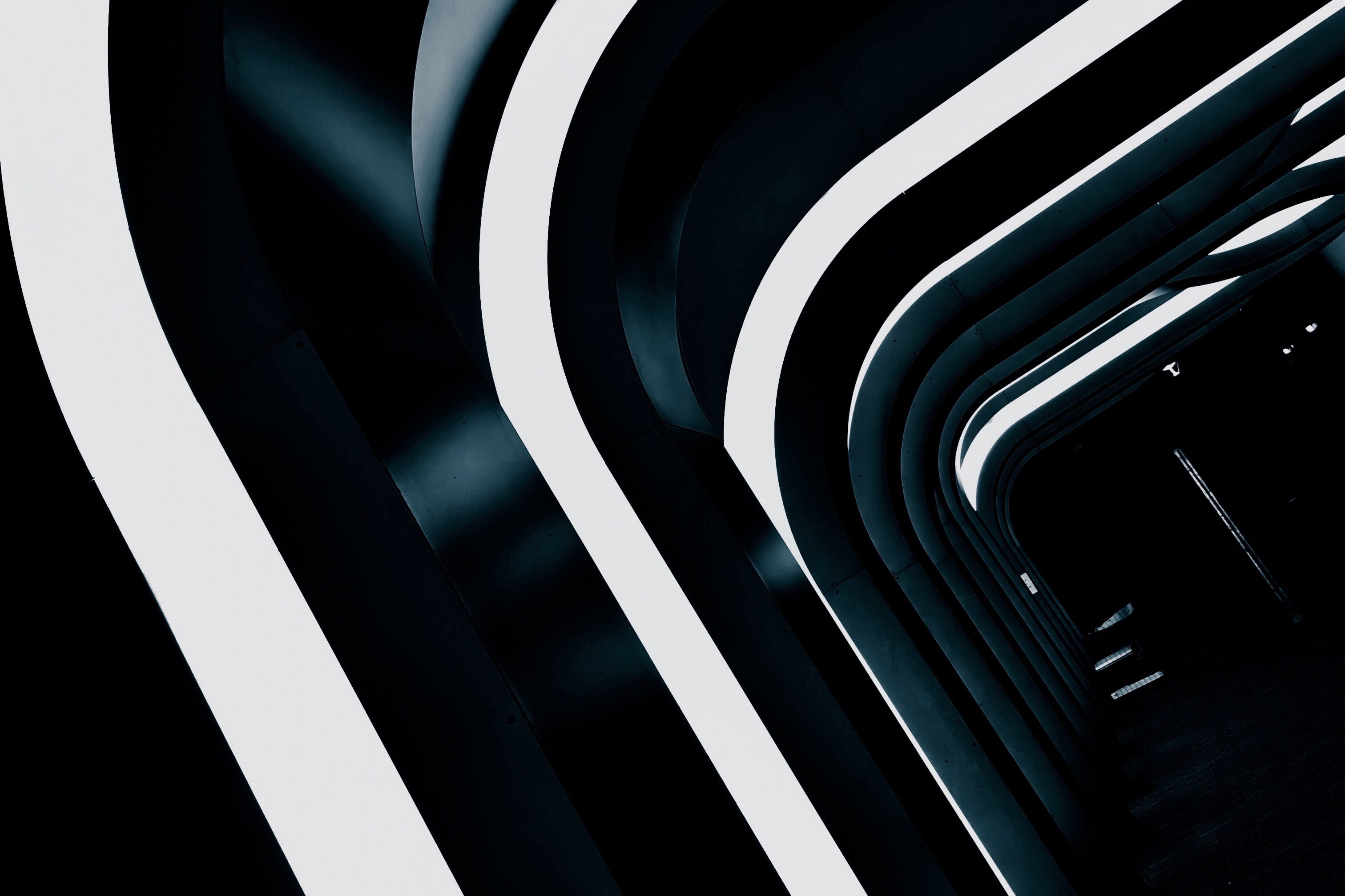 painted, explore, lighting equipment, design, lnes, tron, structure, stair, repetition, wall, light, shape, pattern, geometry, 2K, building, illuminated, HD Wallpaper