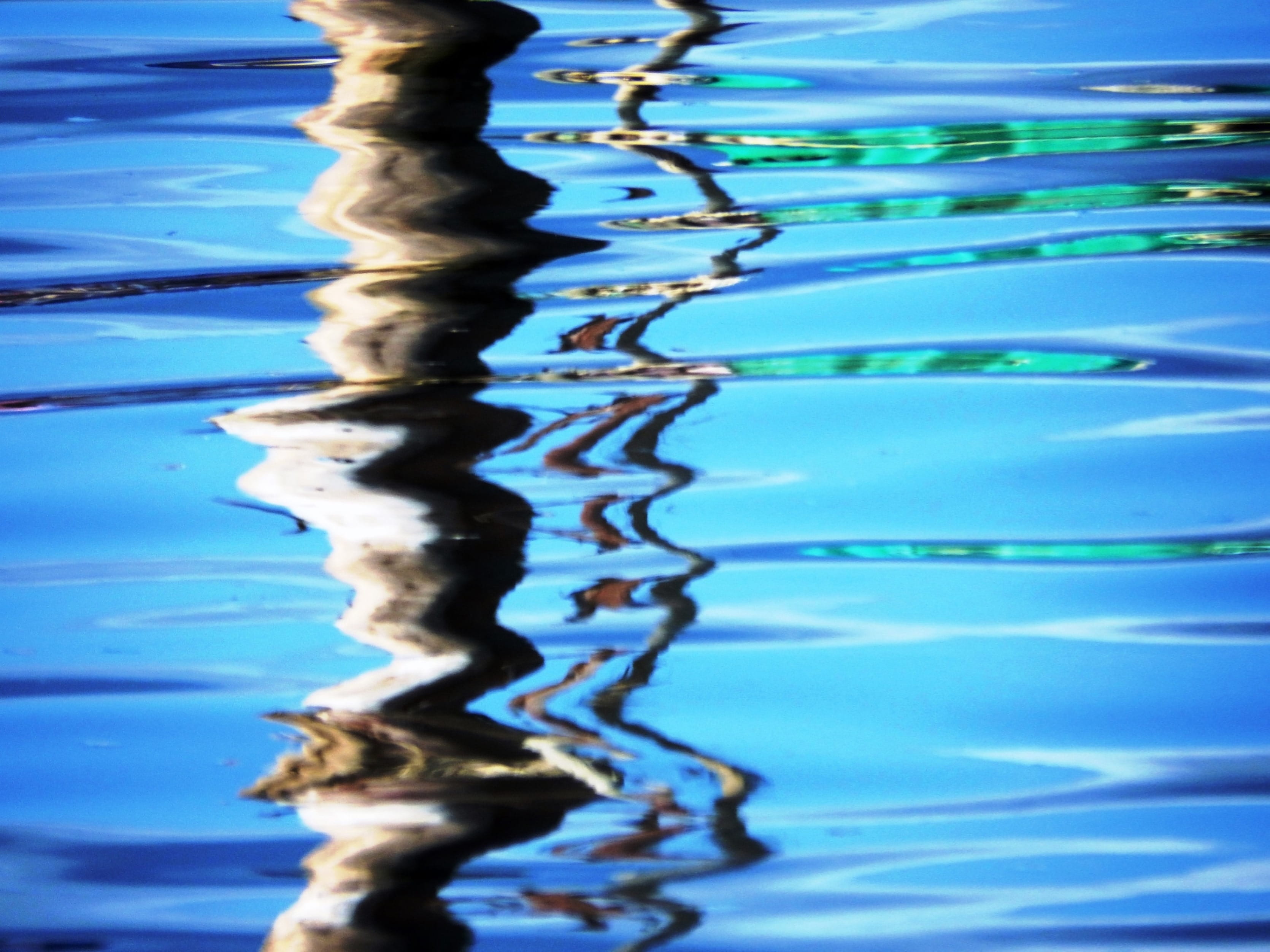 space, lake, textured, river, sport, water, swimming lane marker, pool, green, strength, abstract, waterfront, liquid, nature, outdoors, abstraction, reflections, HD Wallpaper