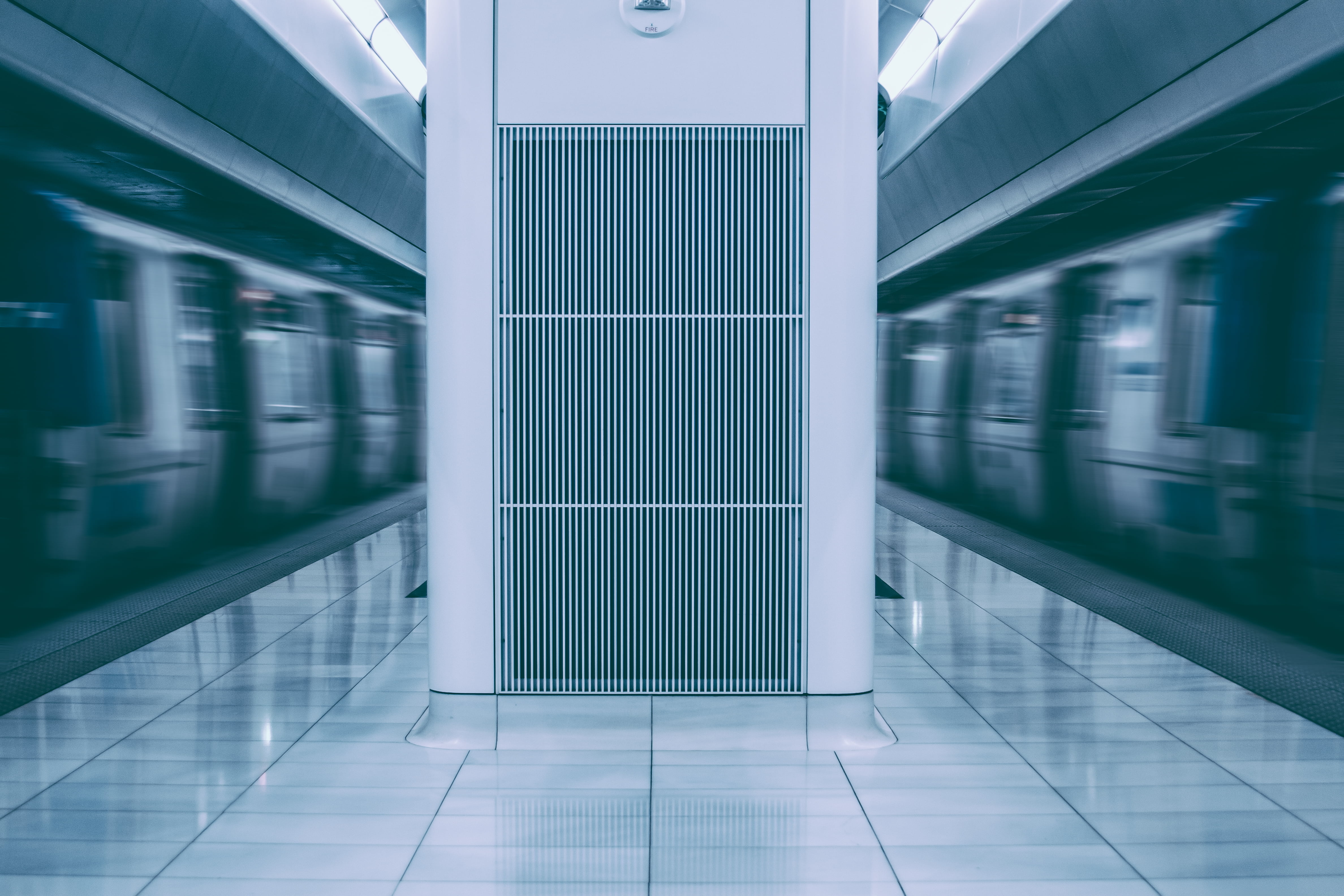 hallway, pattern, building, no people, subway Station, modern, public transportation, passenger train, built structure, speed, travel, railroad station, HD Wallpaper