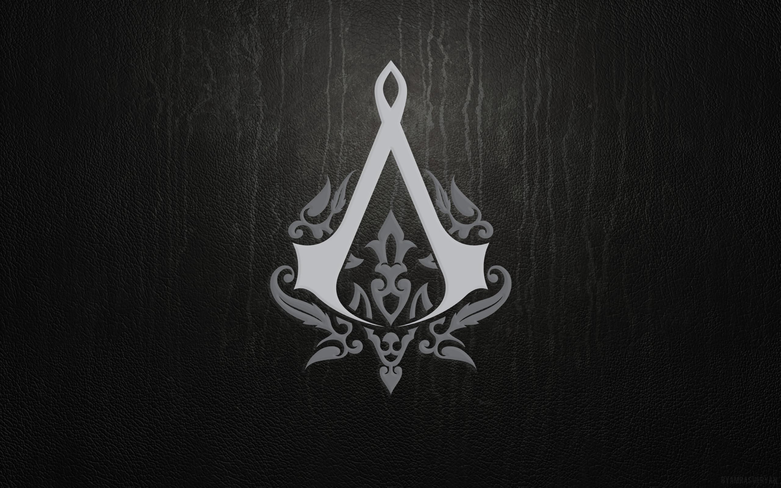 background, assassins, sign, assassins creed, emblem, creed, 2K, HD Wallpaper