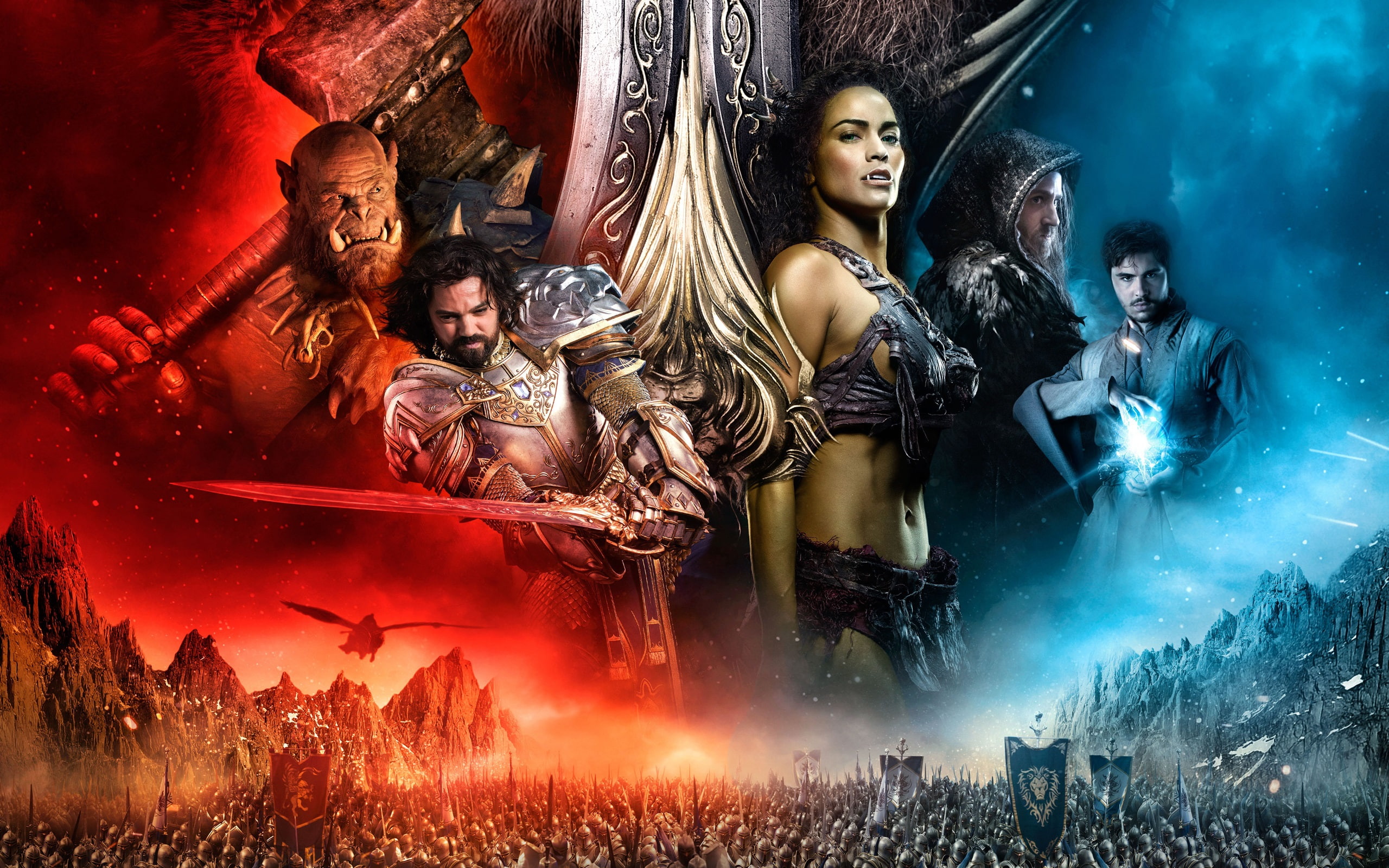 2016, 2K, Warcraft, Movie, HD Wallpaper