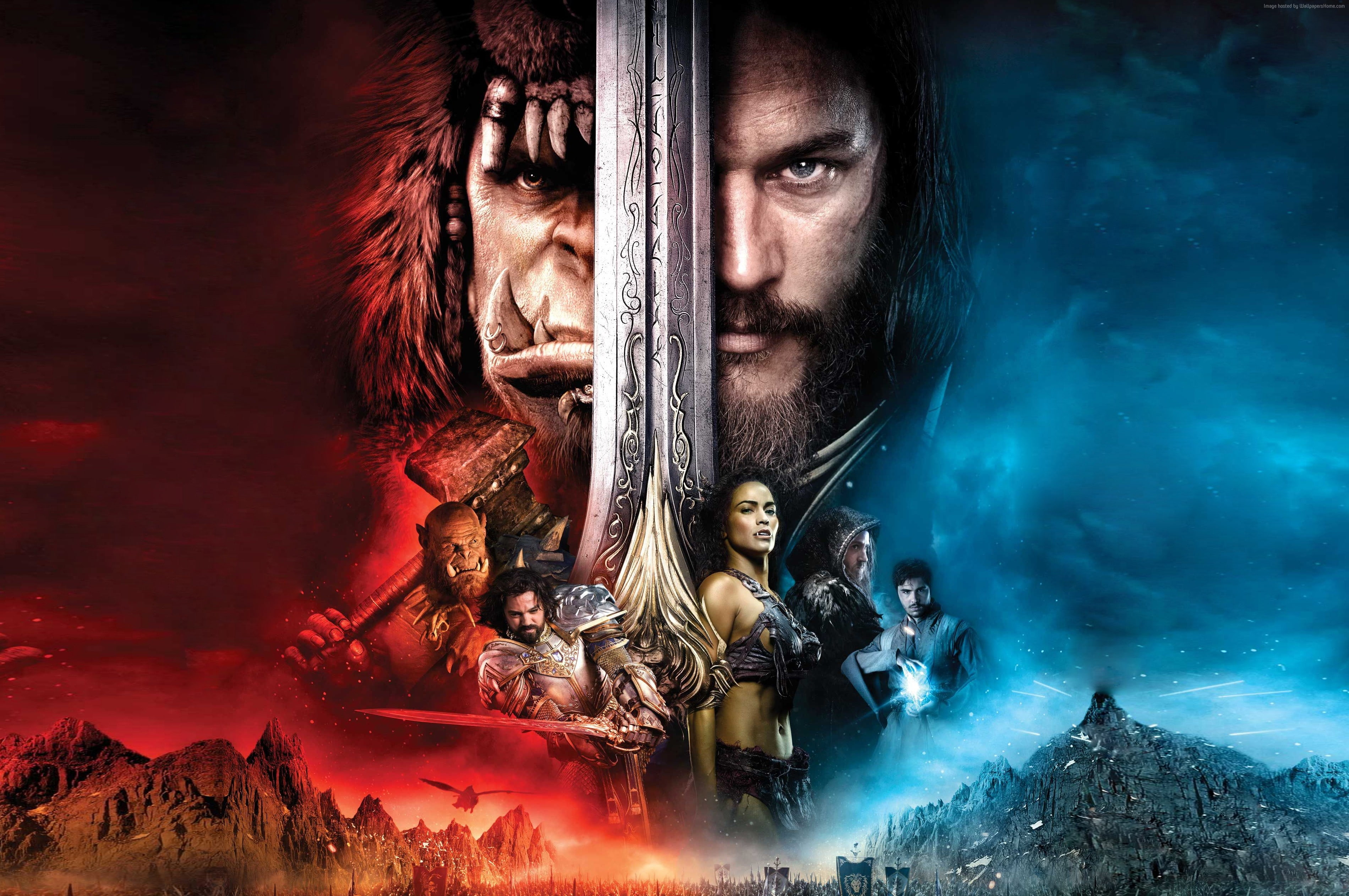 Best Movies of 2016, Warcraft, 2K, HD Wallpaper